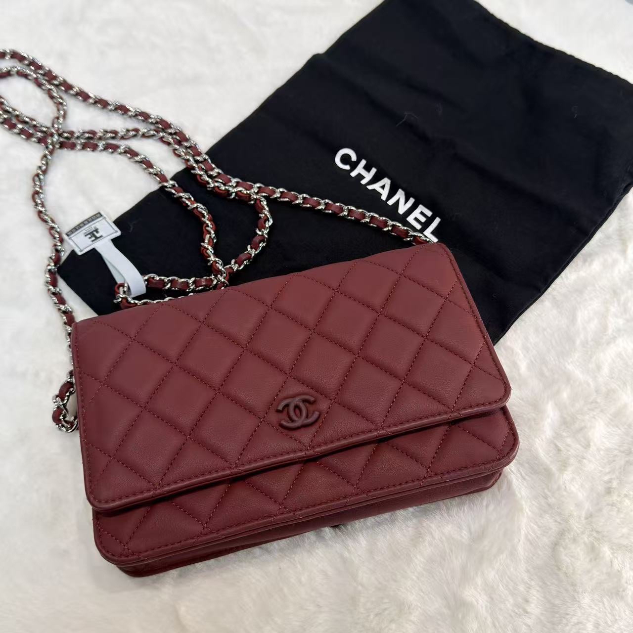 【新年搭配襯衫一流🧧】經典CHANEL woc鏈條斜孭袋