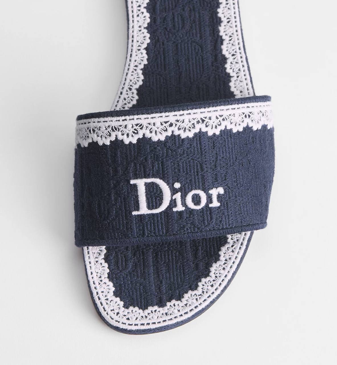 限時優惠🥨 新款🆕訂貨📮Dior Dentelle slide Size 36/36.5/37/38.5/39/40