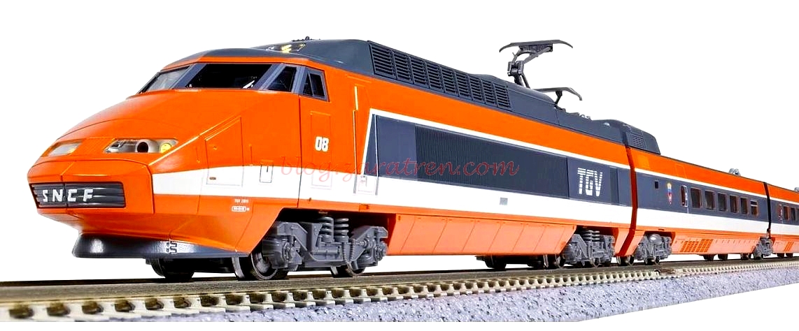 Kato TGV N-scale 10節全編版