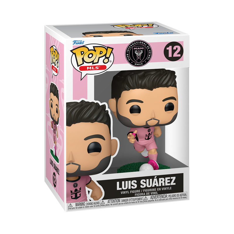 📦訂購 美國代購 Funko POP! MLS Luis Suárez (Pink Uniform) Figure 邁阿密國際 蘇亞雷斯 模型