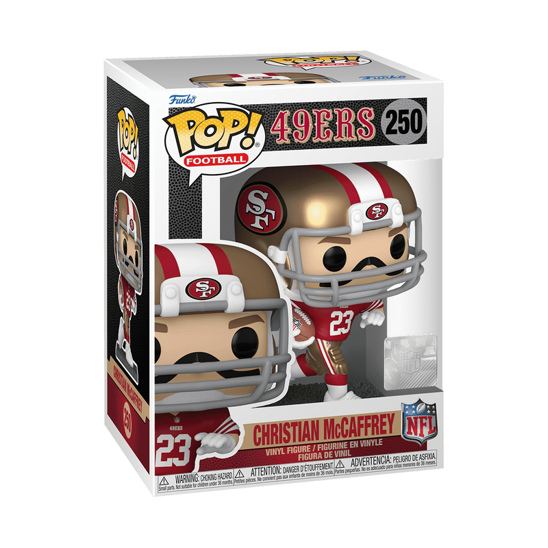 📦訂購 美國代購 Funko POP! NFL Christian McCaffrey (49ers Home Uniform) Figure 舊金山49人 模型