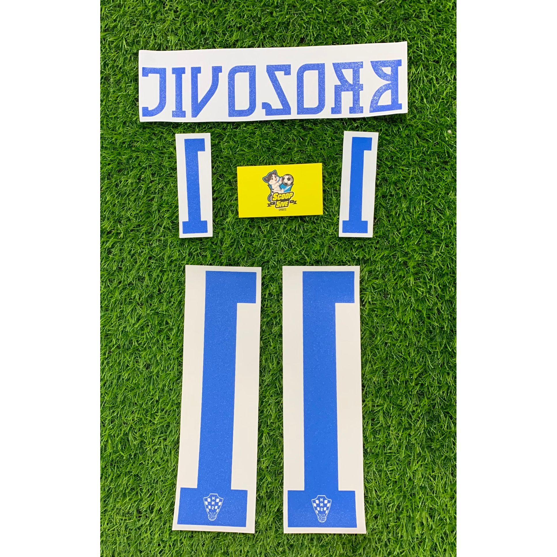 2022世界盃 克羅地亞 主場 印字 11 Brozovic