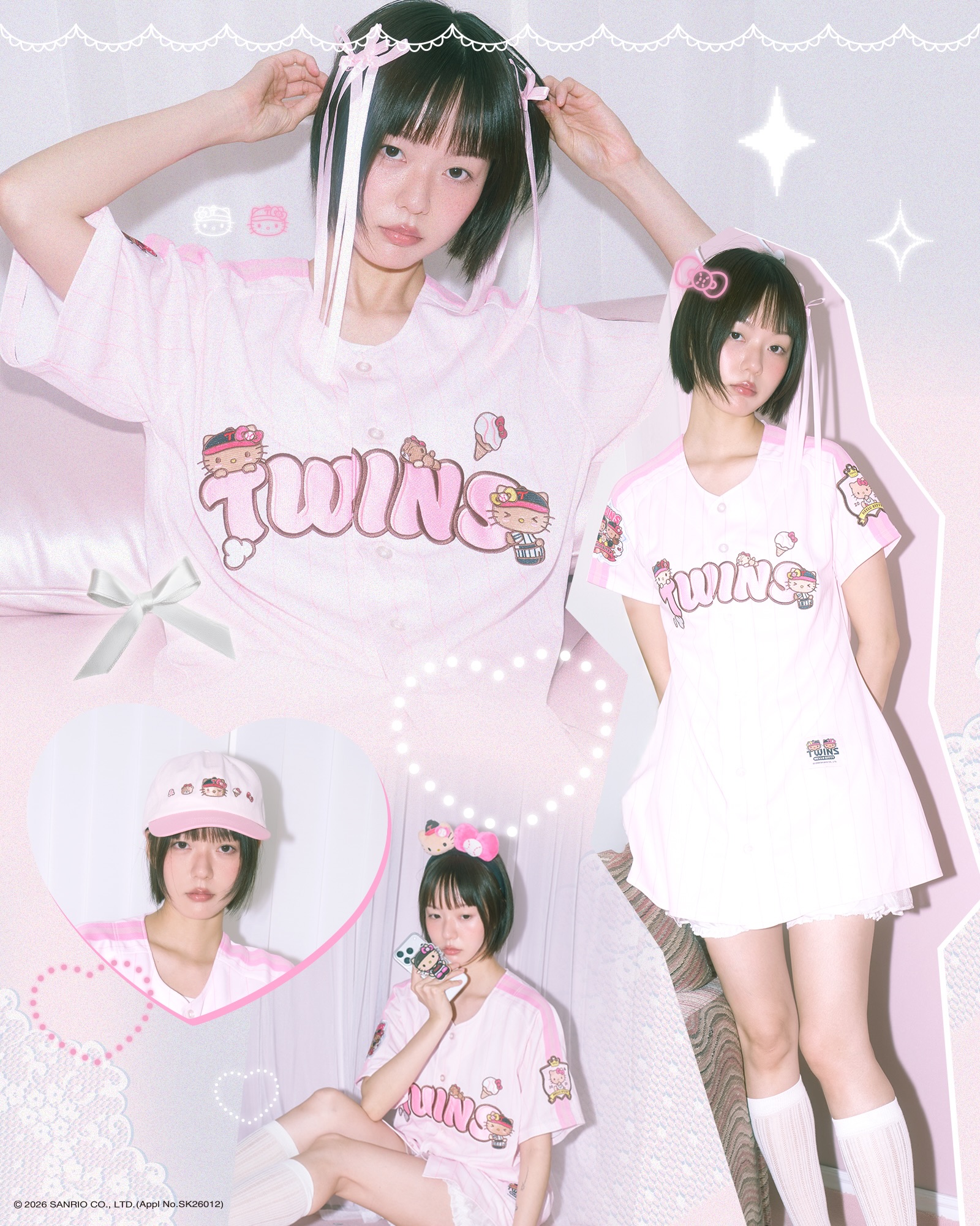 Sanrio - LG TWINS X Hello Kitty 韓國棒球限定產品
