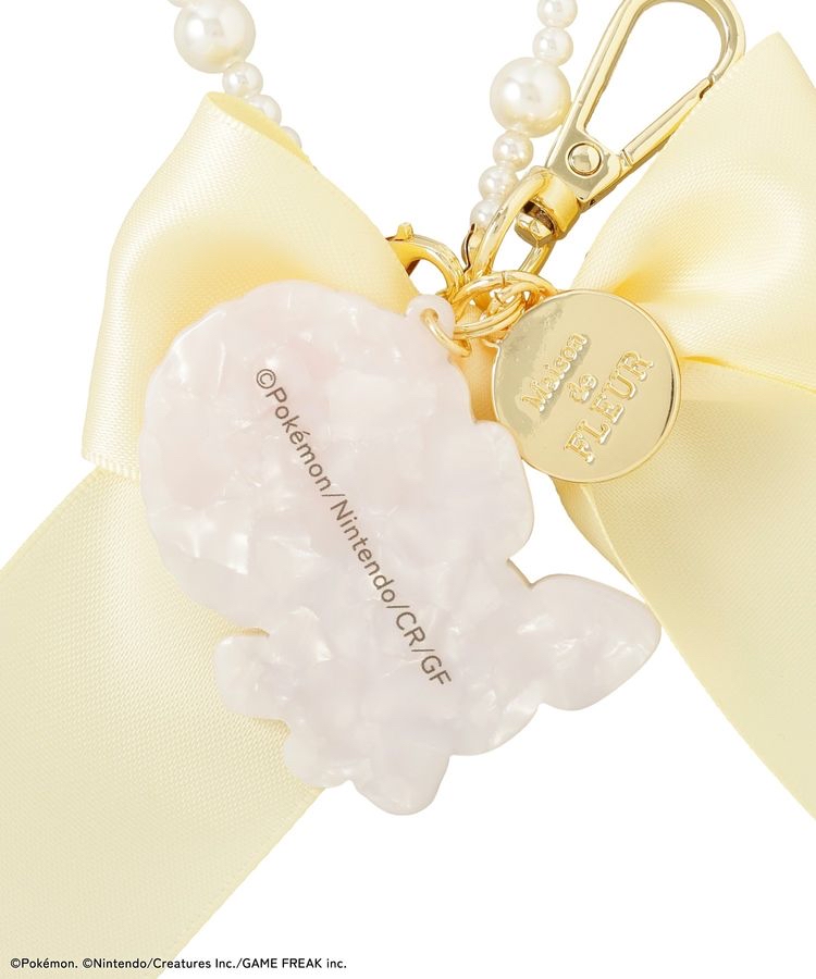 🎀【預訂】 PokePeace x Maison de FLEUR 絲帶掛飾 - Pichu