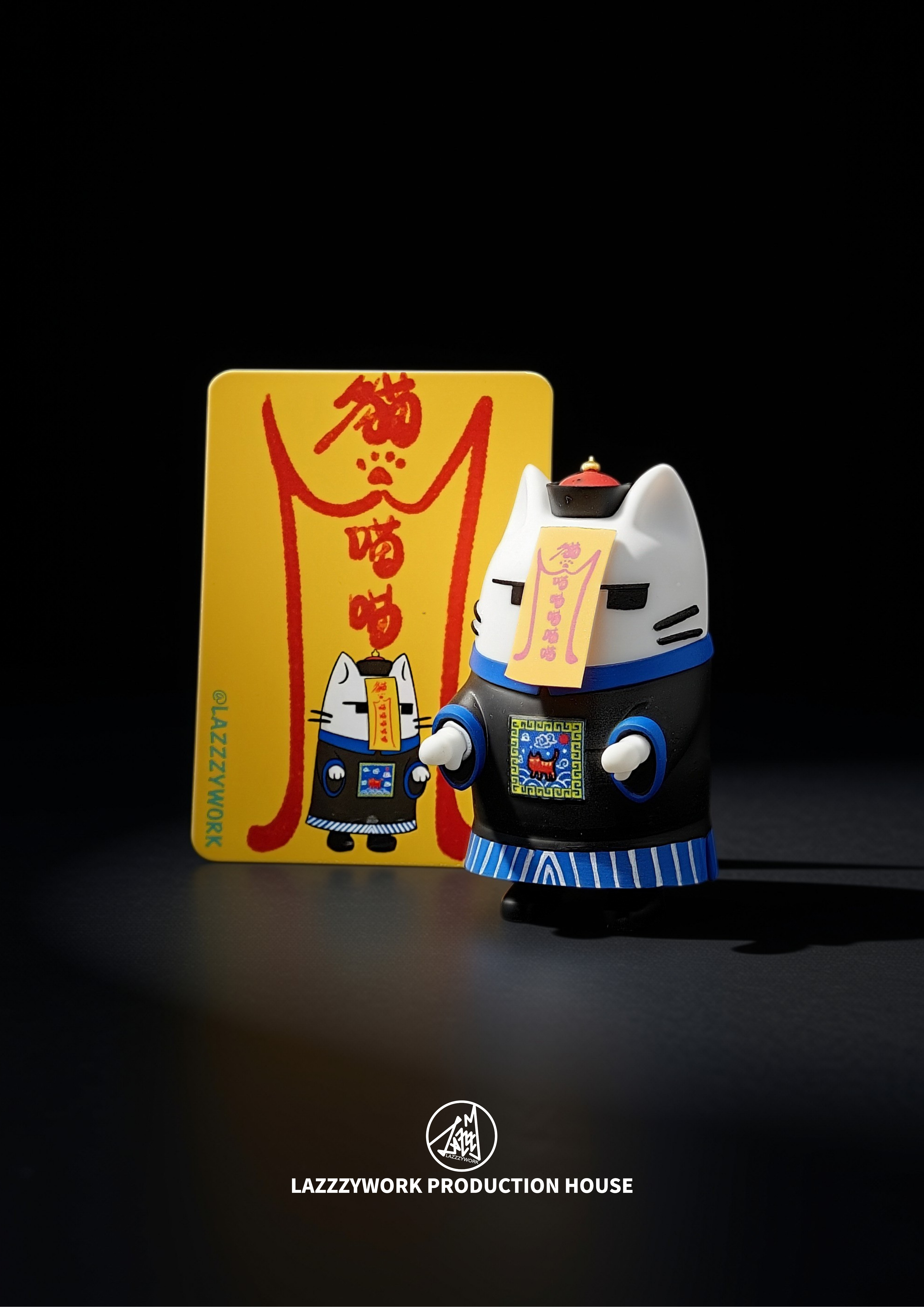 LAZZZYWORK - 🎃方方眼宇宙：原創萬聖節手繪樹脂藝術玩具