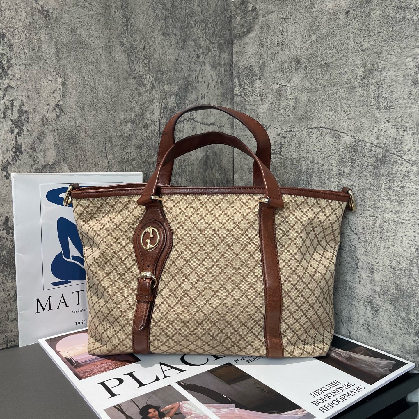 【預訂貨品】Gucci 帆布tote bag