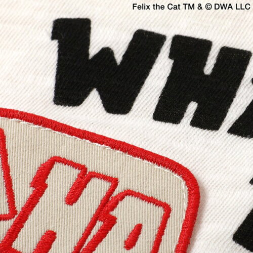🆕【⭐訂購⭐】日本直送 🇯🇵🌀#FelixtheCat 徽章刺繡 鬆身tee［3款選］🌀 [ELBA-0117][260315]