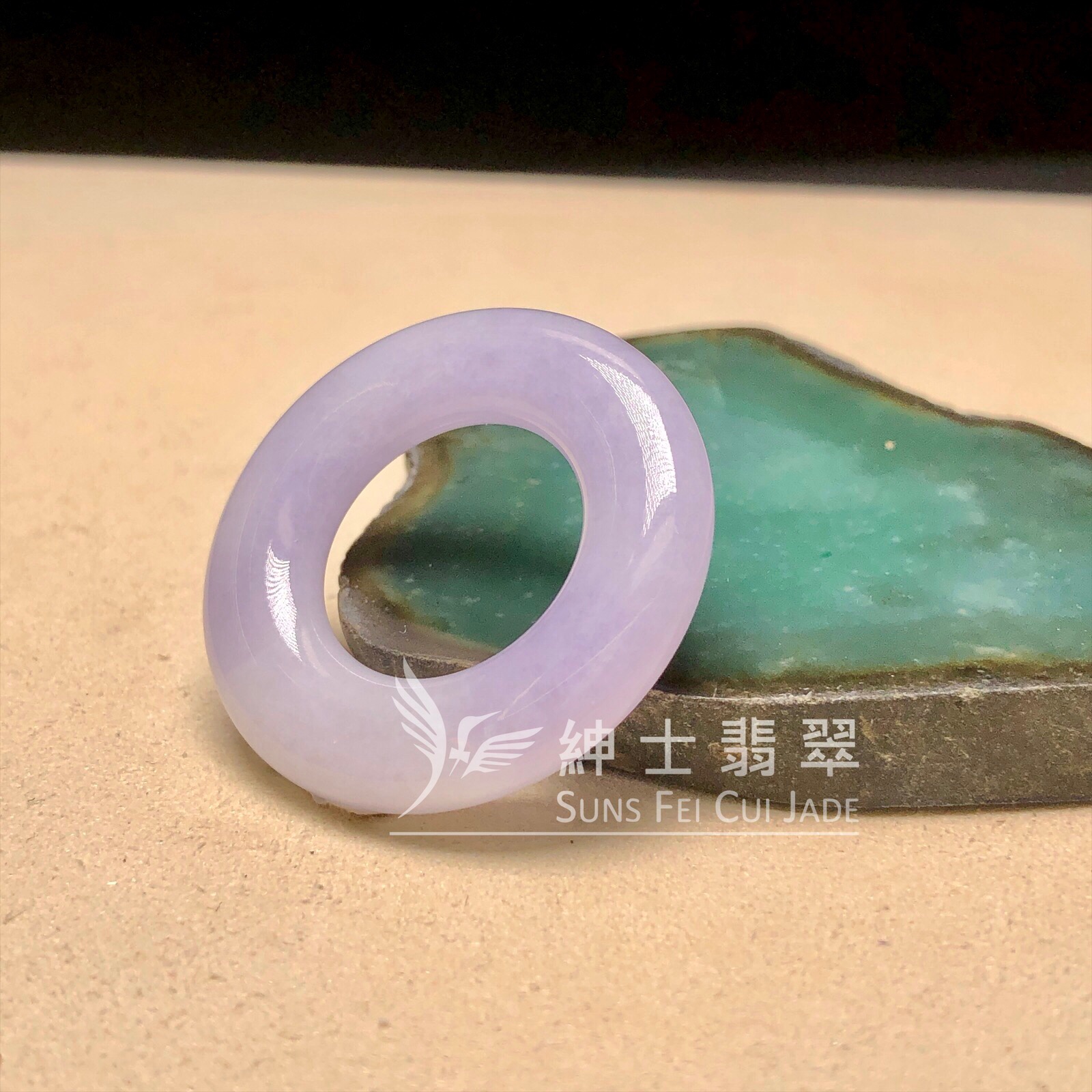 B08807 紫羅蘭平安環