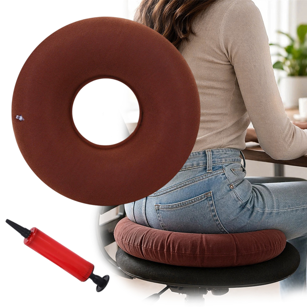 臀部充氣坐墊 咖啡色 盒裝 UB0300