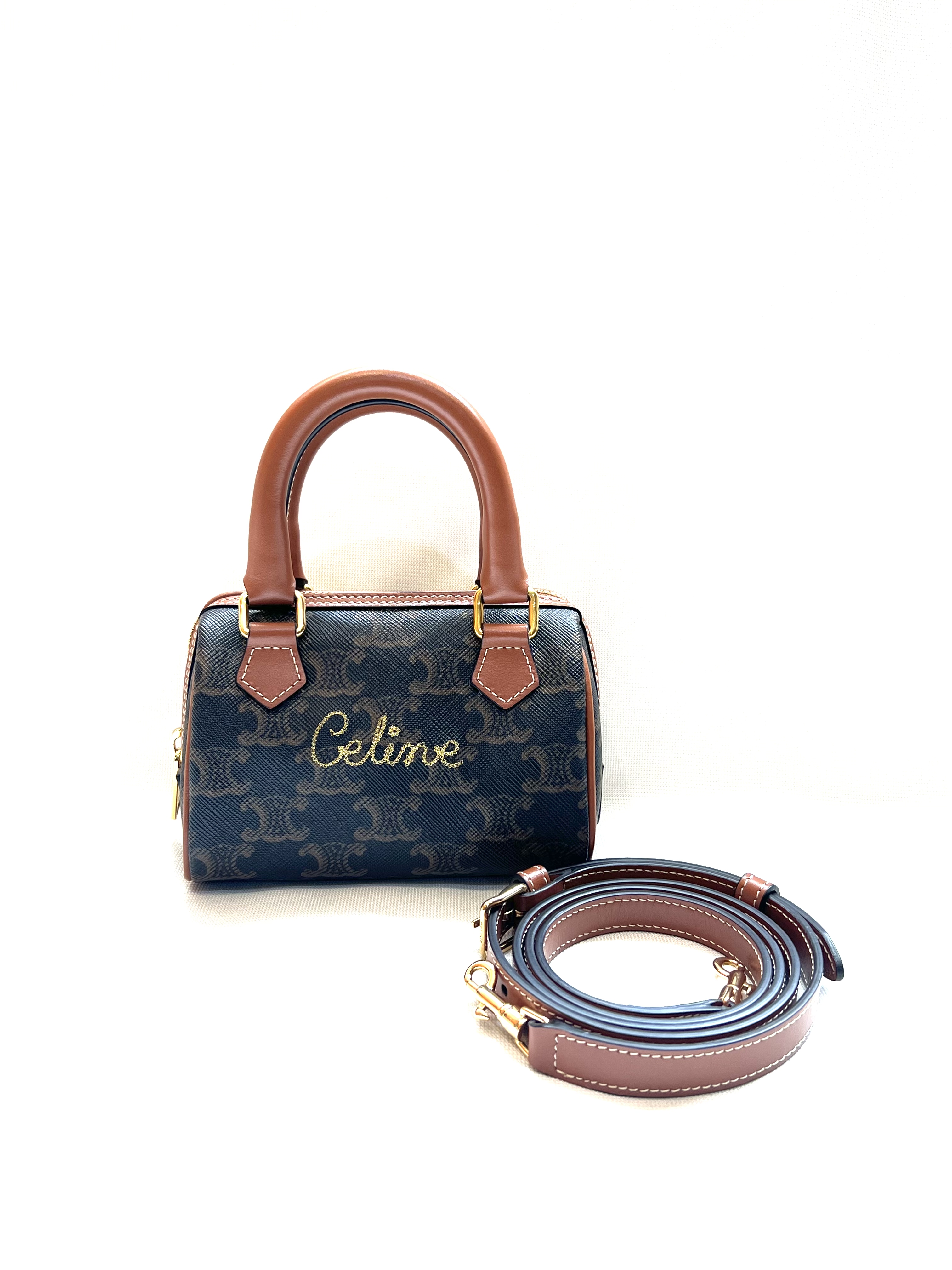 Pre-Owned CELINE Mini Boston Bag / Product Code: 36041636