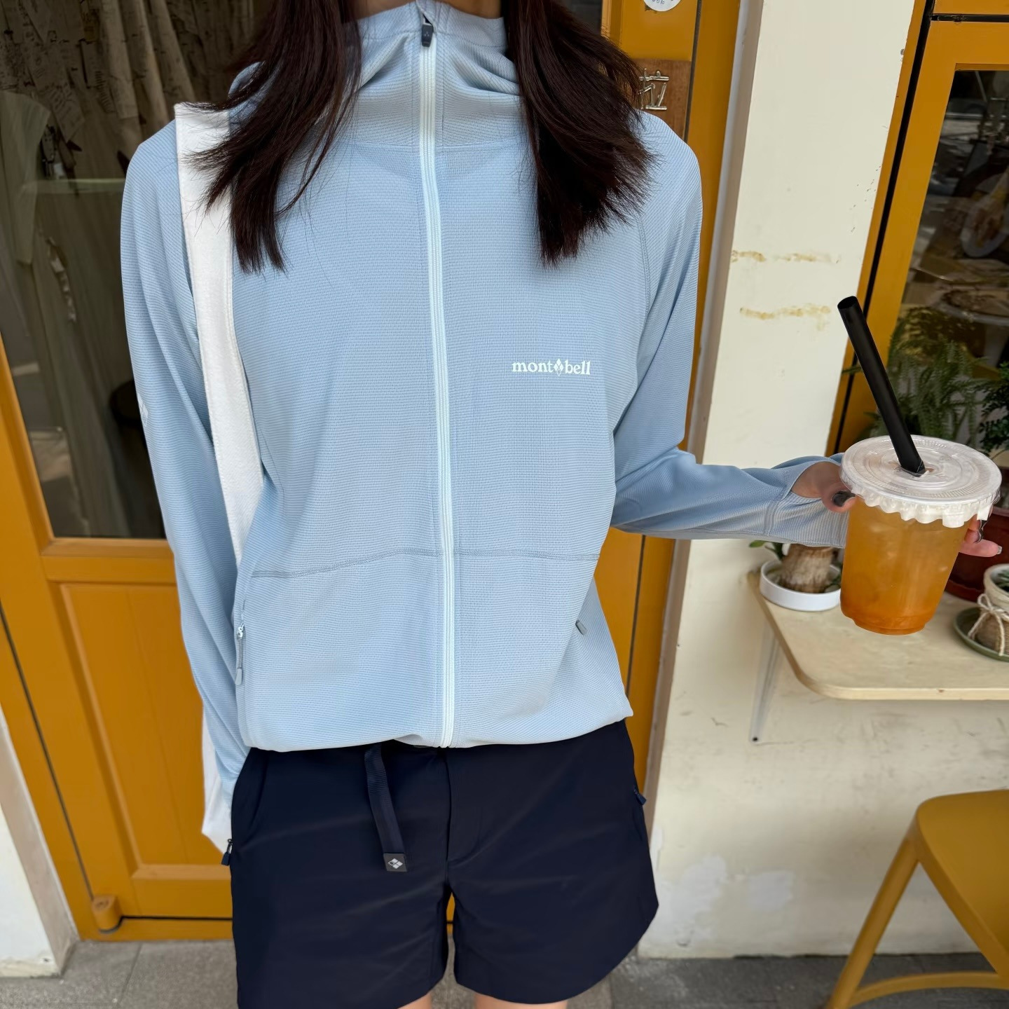 0513 Mont bell Cool full zip Up Hoddies 成人夏日防哂涼感外套 6月尾