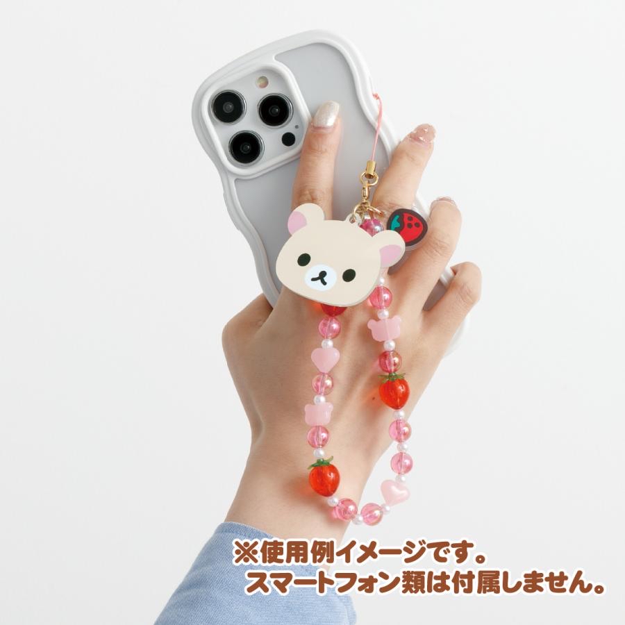 鬆弛熊 白熊 鏡子電話繩｜現貨