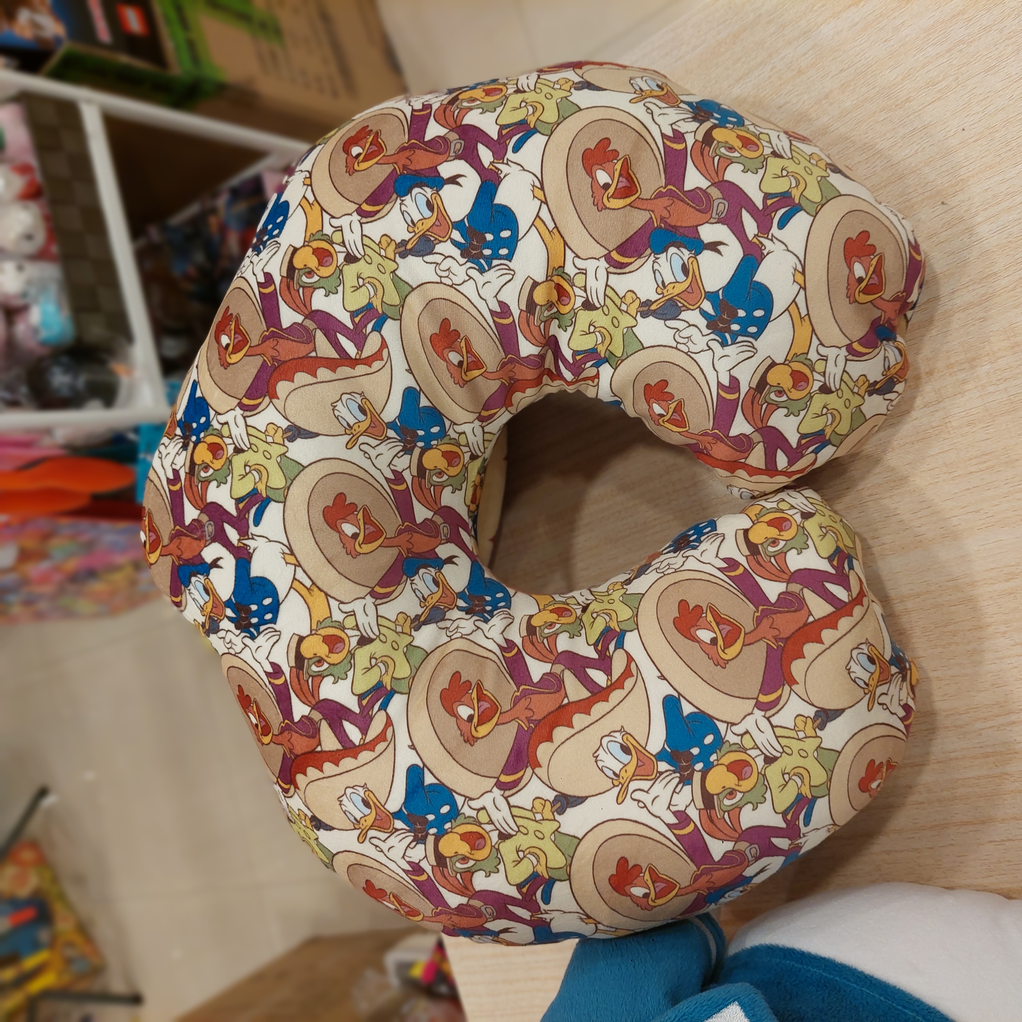 日本廸士尼 Donald Duck 唐老鴨 2 way  公仔頸枕