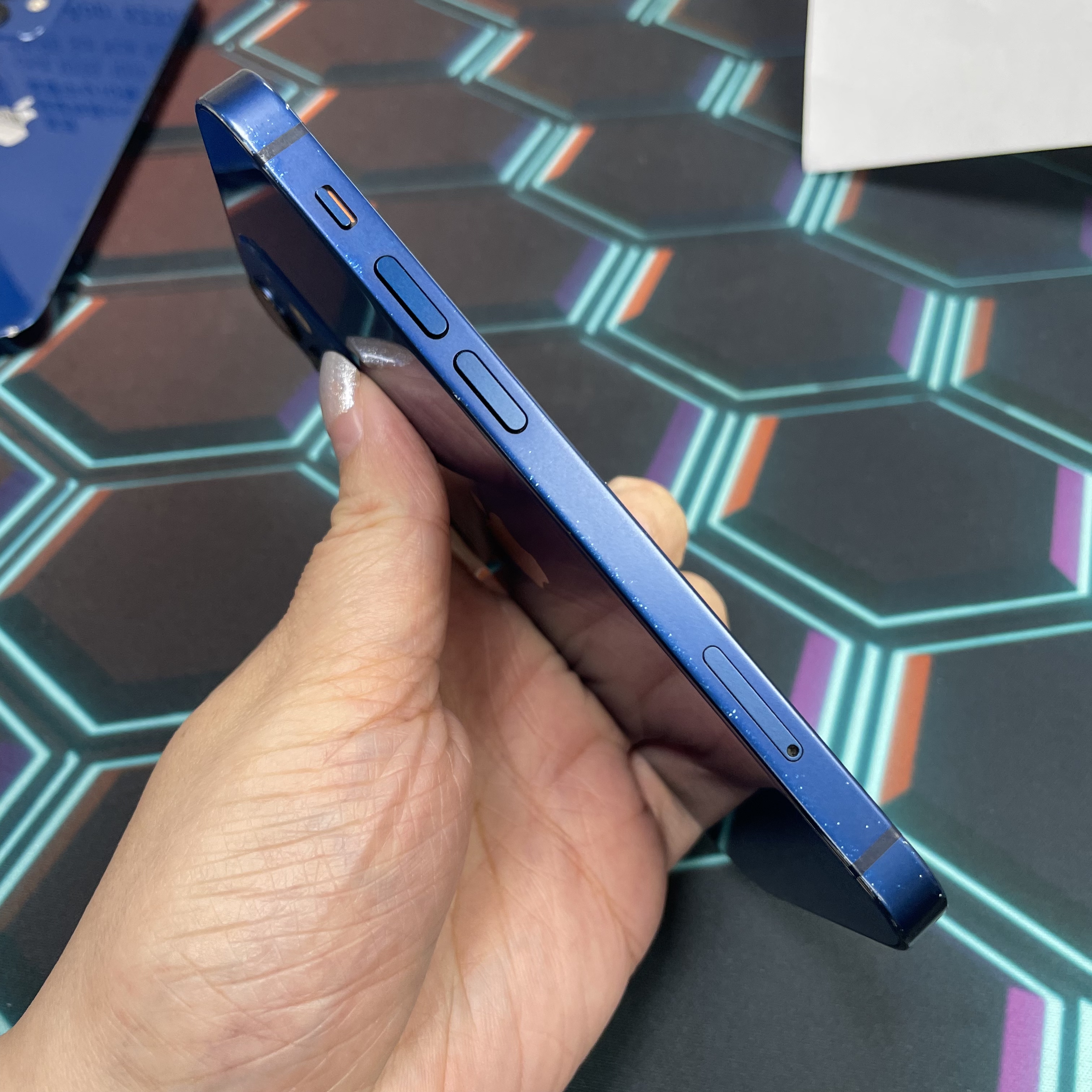 *7346 12 mini 超靚機 64GB 電76 藍色 blue