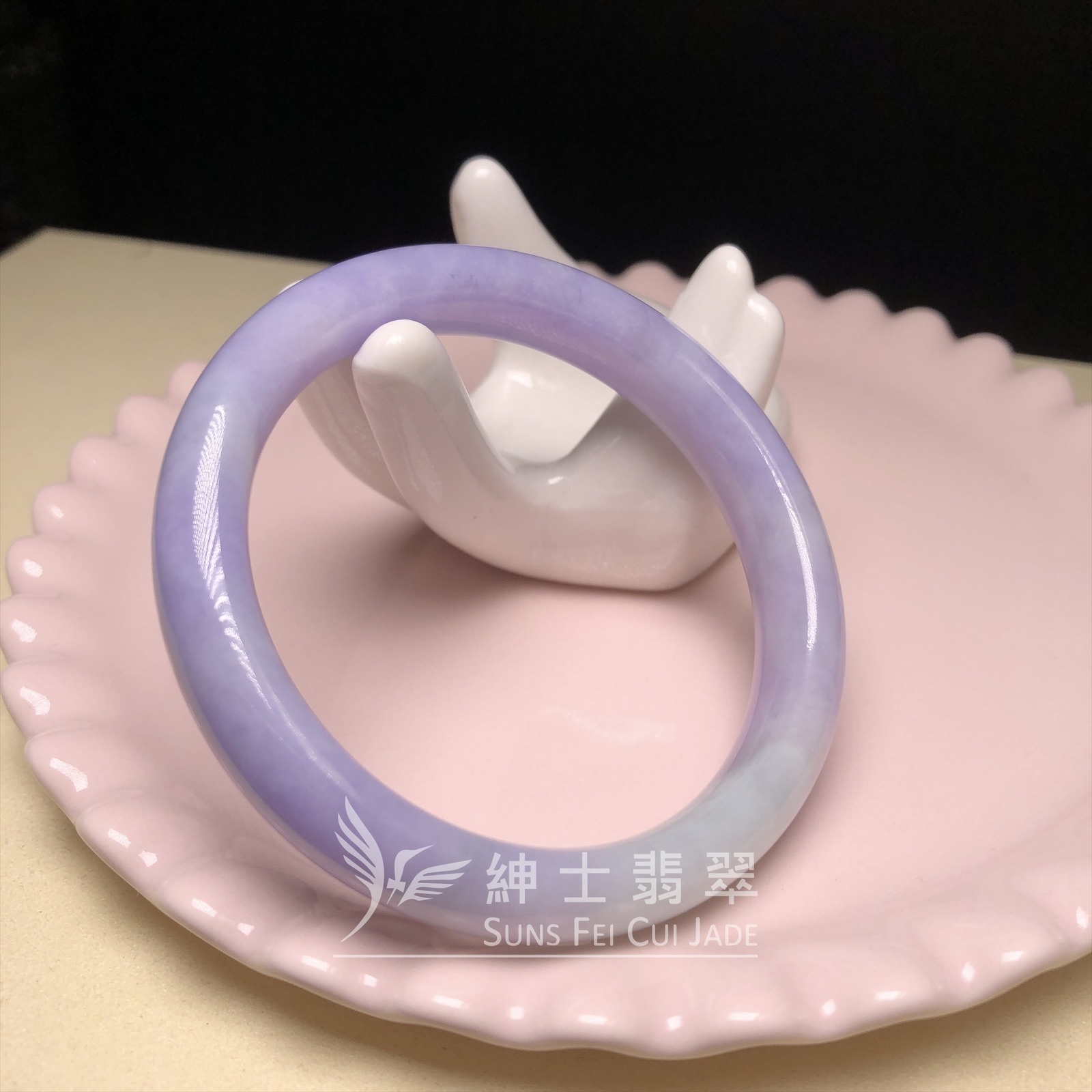 紫羅蘭春彩福鐲55.5mm YM00243