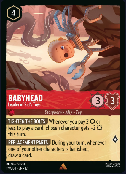 119/204 Babyhead - Leader of Sid's Toys R