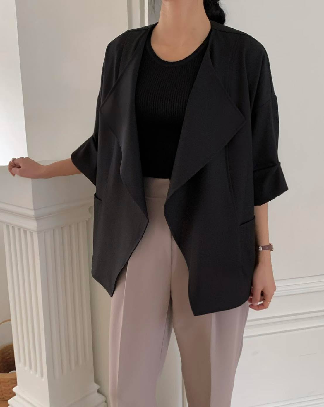 超高質得雪紡西裝褸