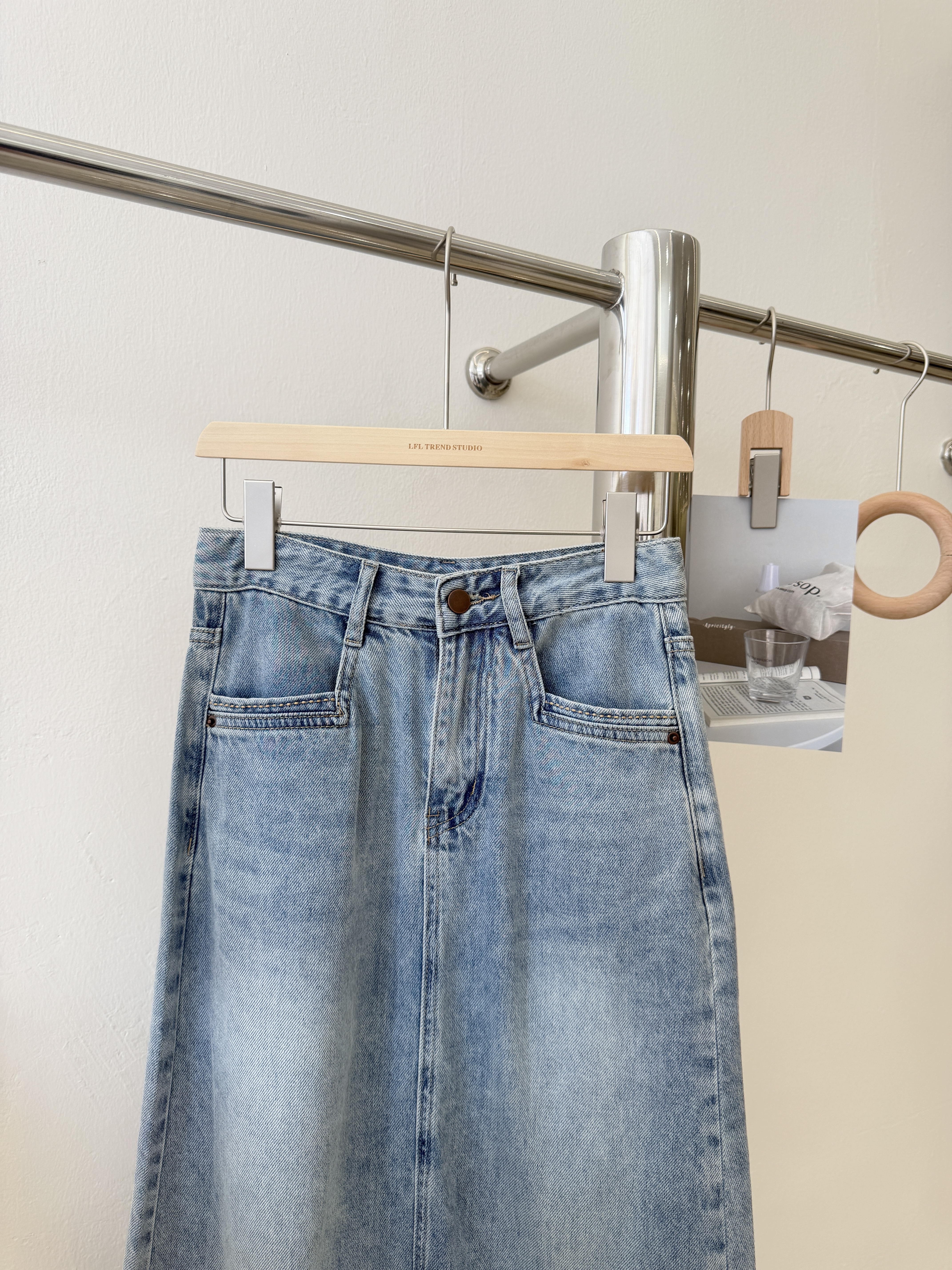 6278 爆款牛仔长裙