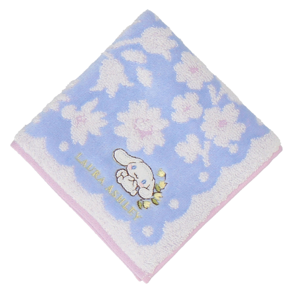 🎀【預訂】Laura Ashley x Sanrio 印花手帕 Cinnamoroll L