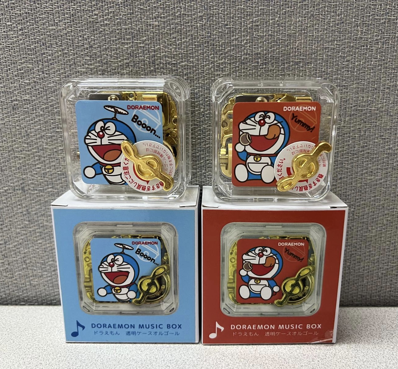 🎌日本直送🎌多啦A夢 透明音樂盒