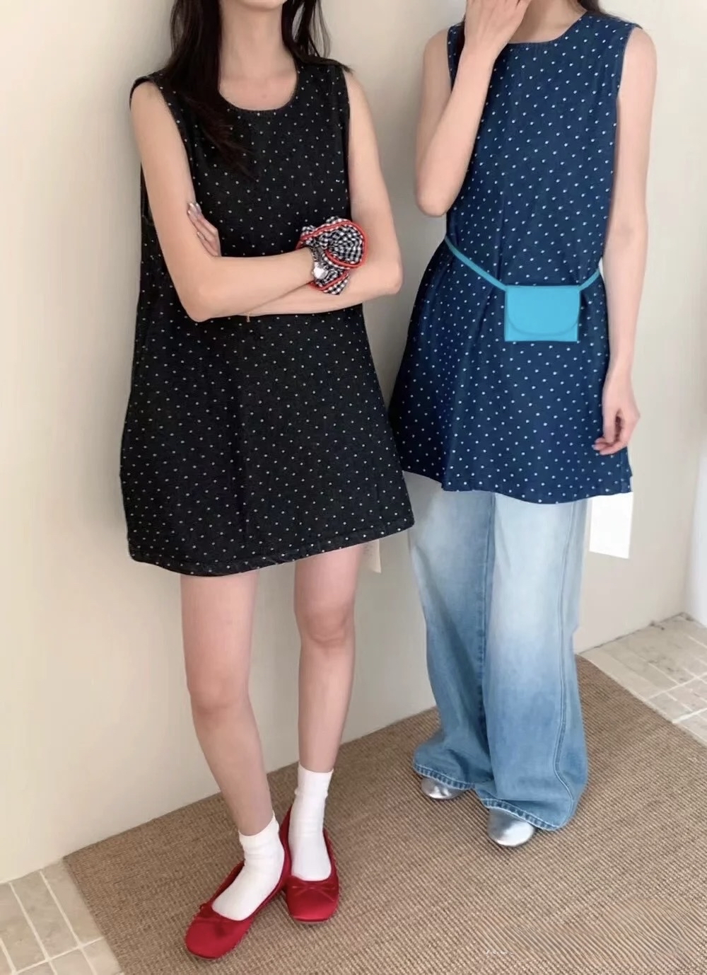 DR291韩版长款连衣裙