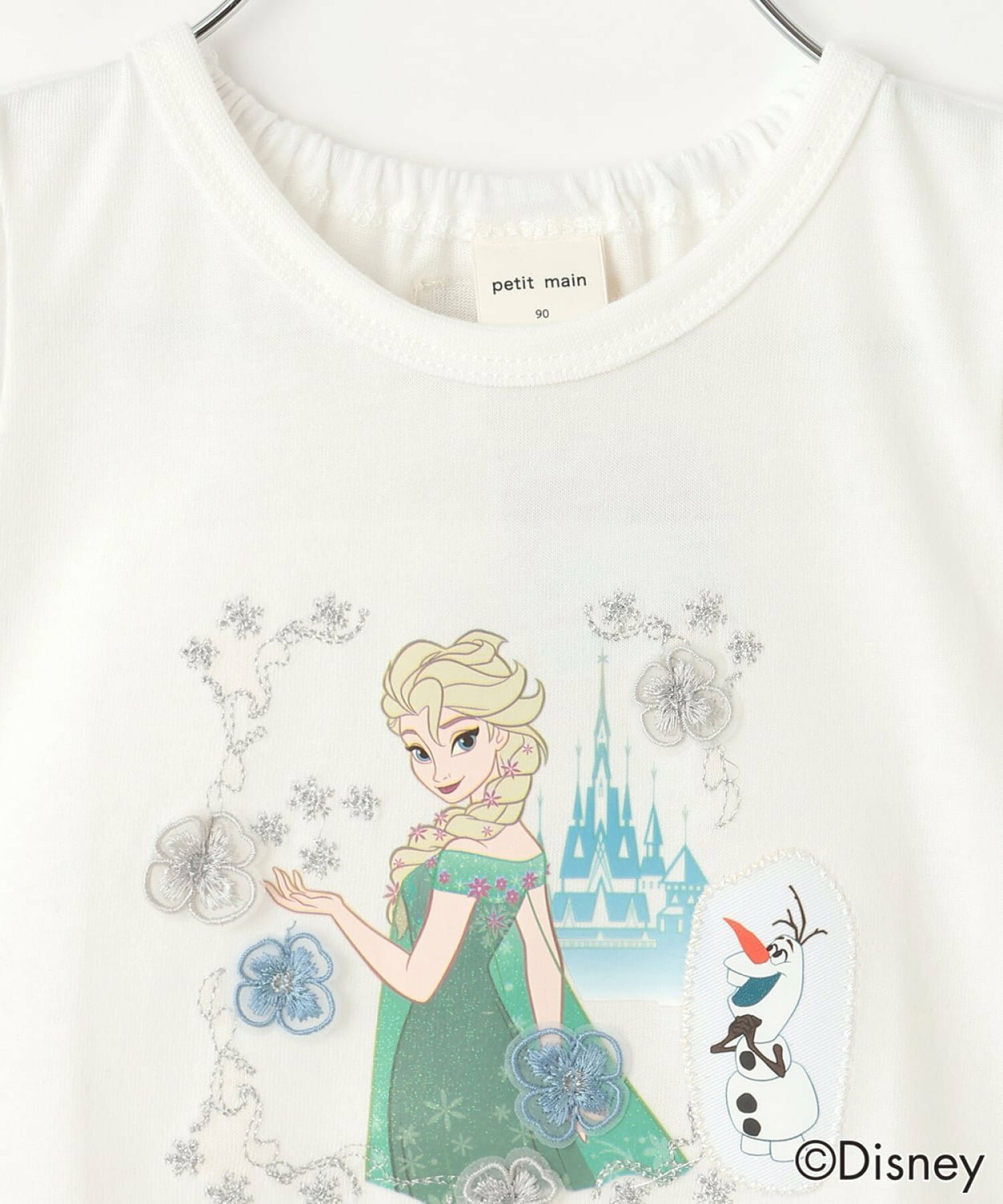 🆕【⭐訂購⭐】🌀🇯🇵 日本直送🇯🇵 #DisneyPrincess 立體花朵 貼花 刺繡 荷葉邊 短袖tee［5款選］🌀 [ELEA-0205][260623]