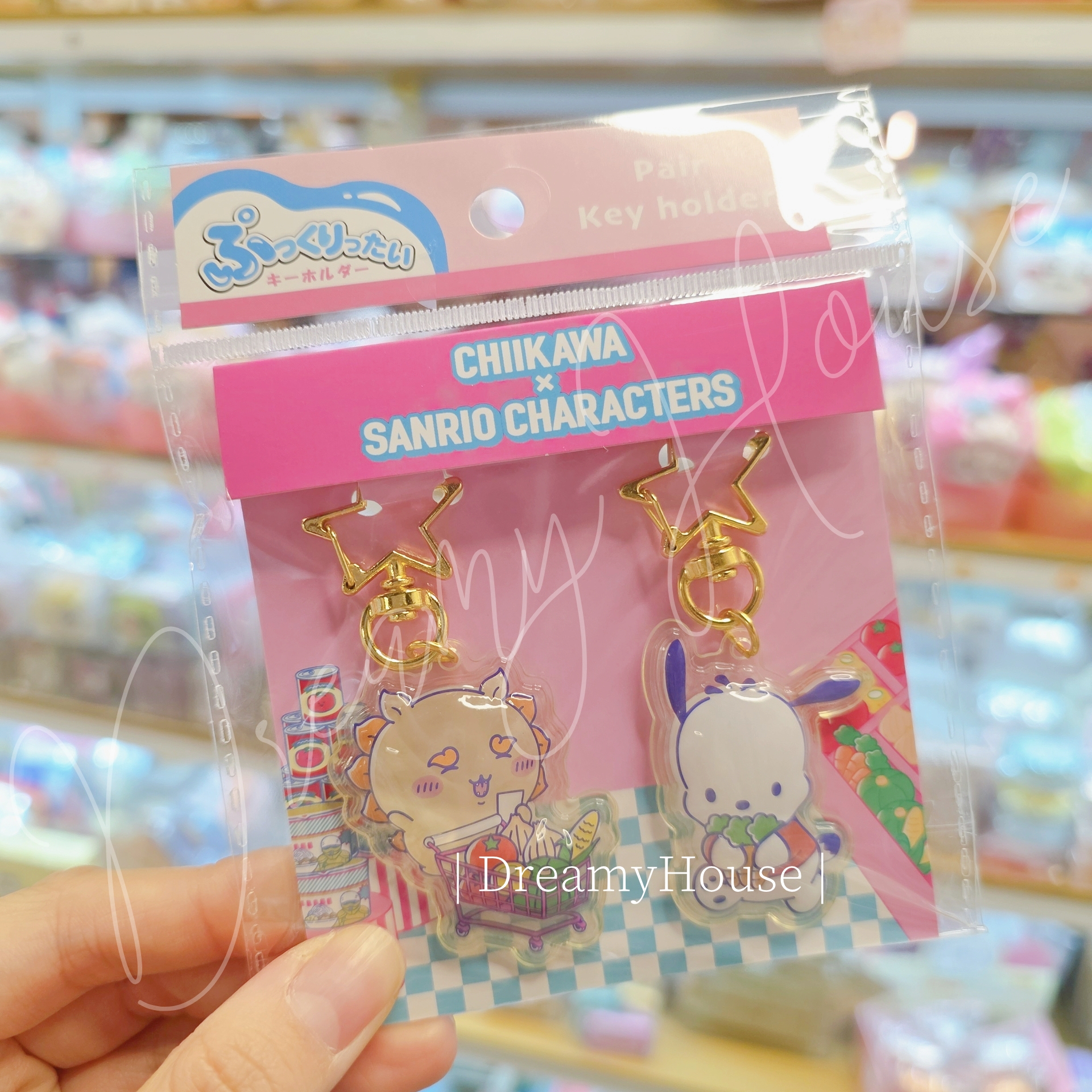 日本 Chiikawa x Sanrio characters 匙扣SET