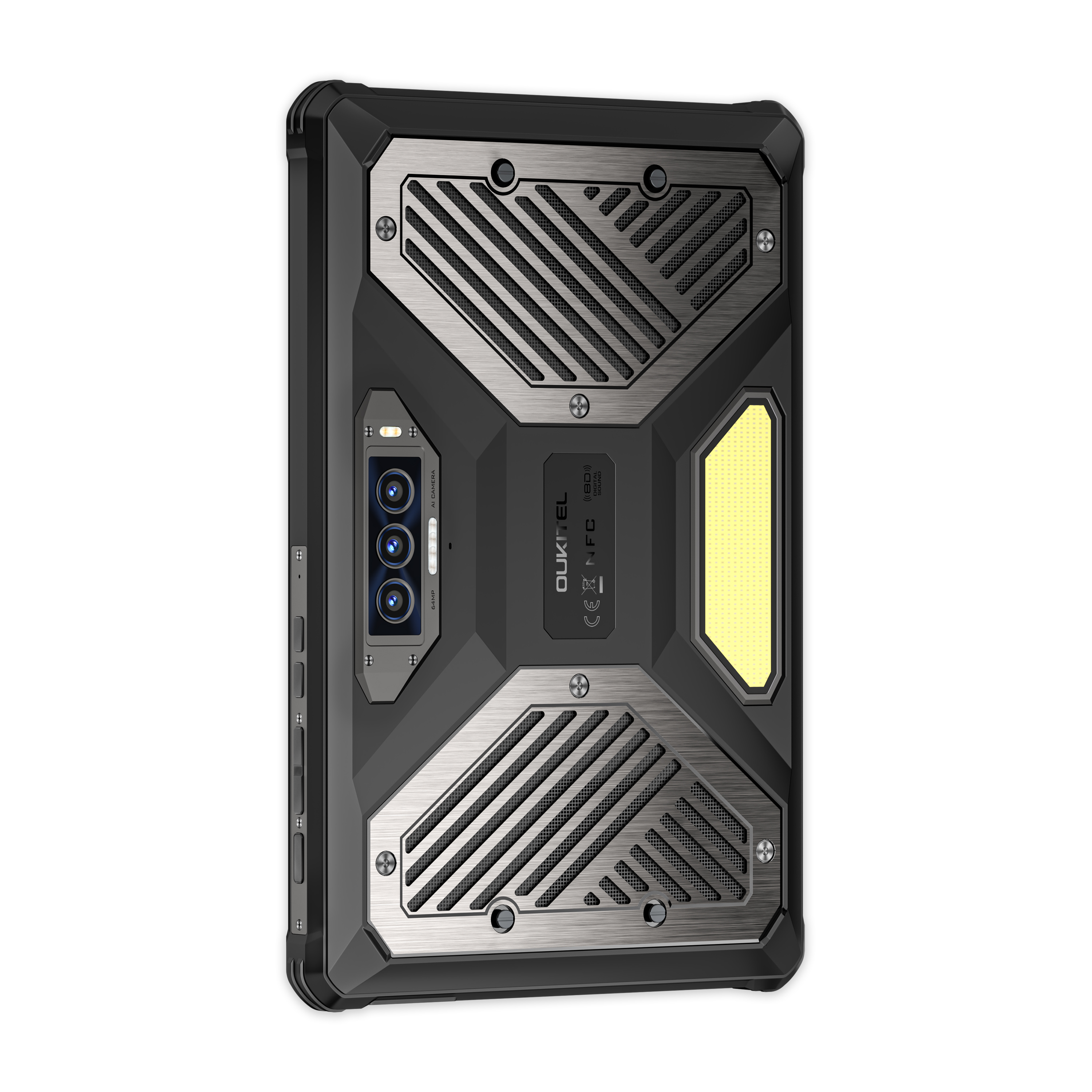 OUKITEL RT10 5G | 12GB/512GB 11吋 120Hz 25000mAh 夜視 露營燈 130dB雙喇叭 WiFi6E NFC 三防平板 Rugged Tablet