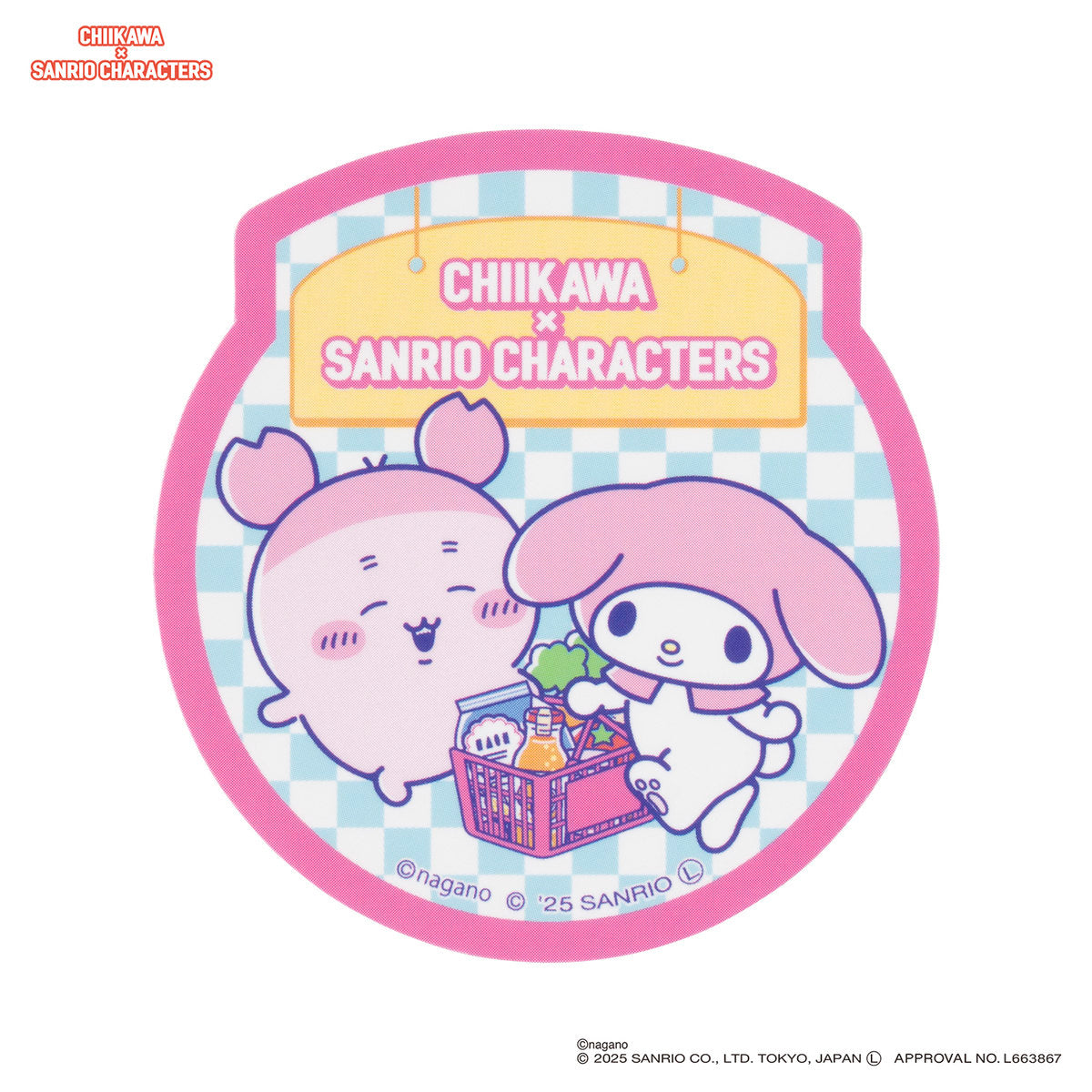 日本 Chiikawa x Sanrio characters 手機貼紙