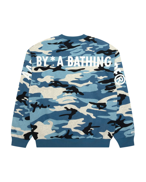 AAPE AAPENOW Moonface Crewneck Sweater (E369XXR)