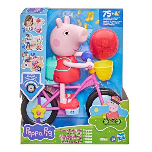 Peppa Pig 粉紅豬小妹「預備、踩踏、出發！」互動腳踏車遊戲套裝