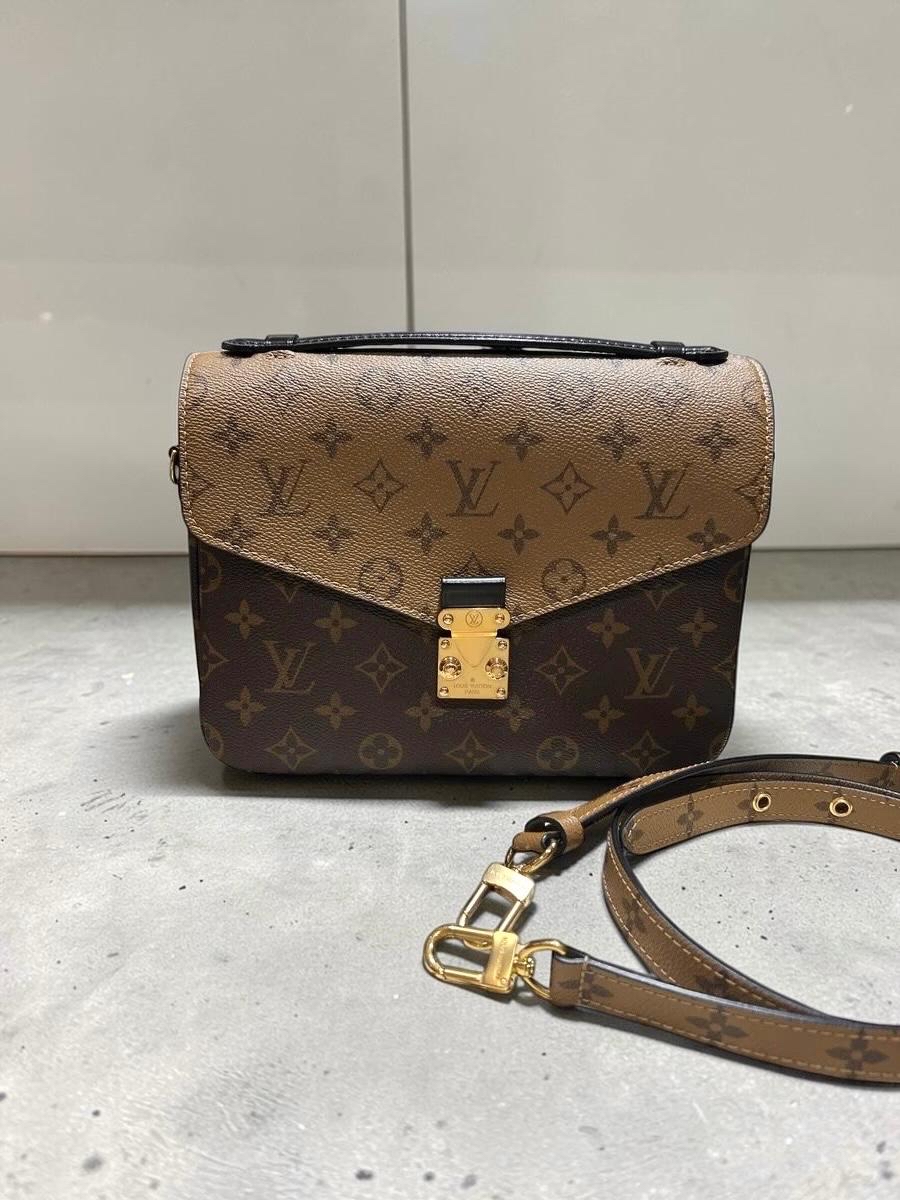 Lv Pochette Métis Louis Vuitton M44876 ,100%Authentic, 99%New ✅NFC✅Dust bag✅Strap✅Box