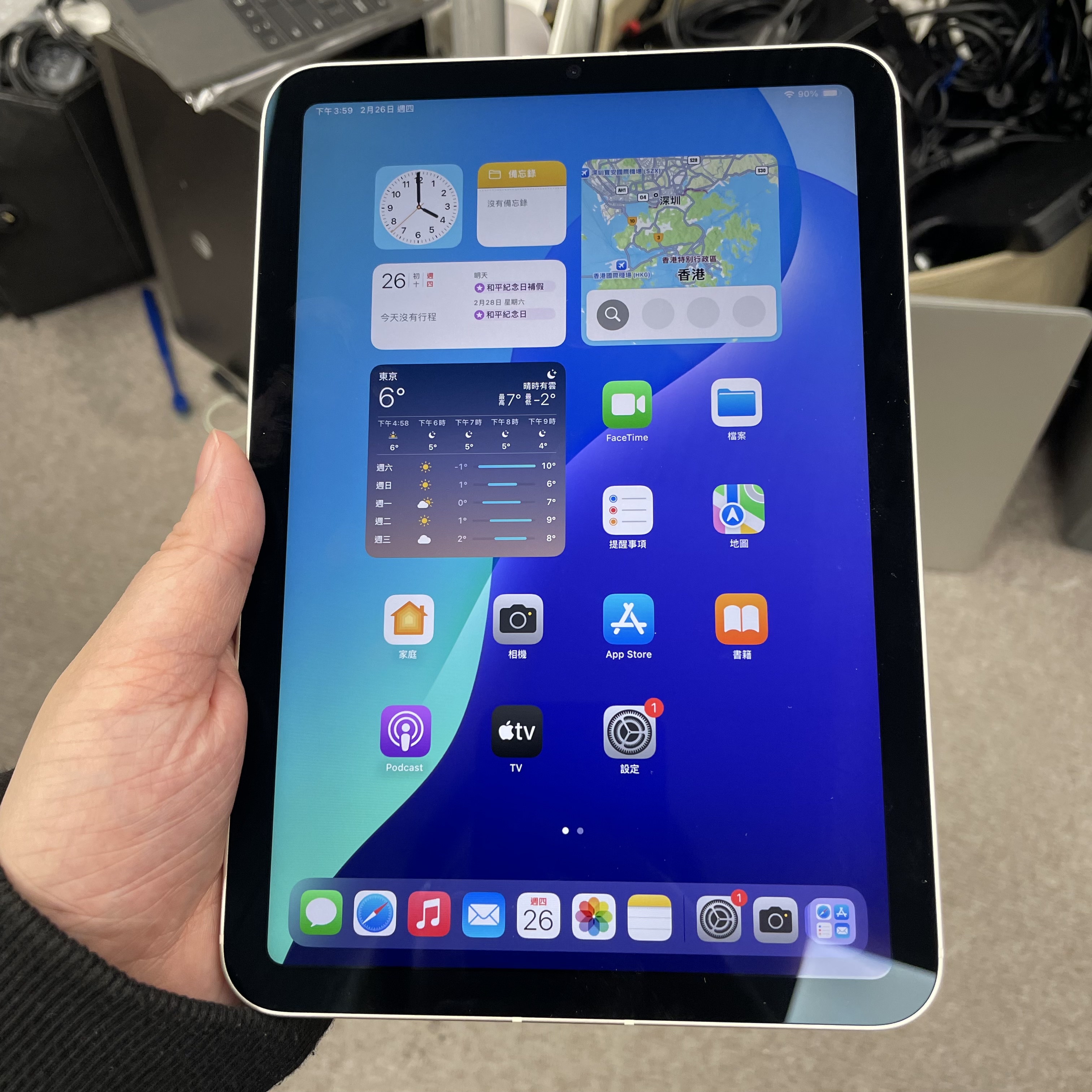 *442296 iPad mini 6 完美機 256GB 插卡版 銀色 sliver