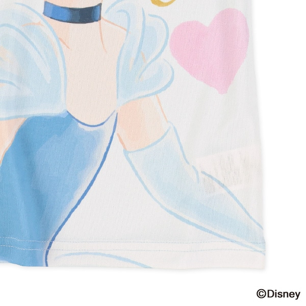 🇯🇵預訂 日本直送🇯🇵四色漫畫風公主印花短袖T恤