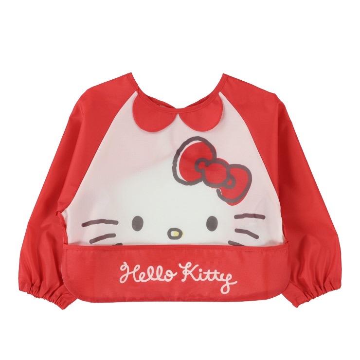 🇯🇵限量預訂 日本直送🇯🇵Hello Kitty長袖餐圍兜飯衣