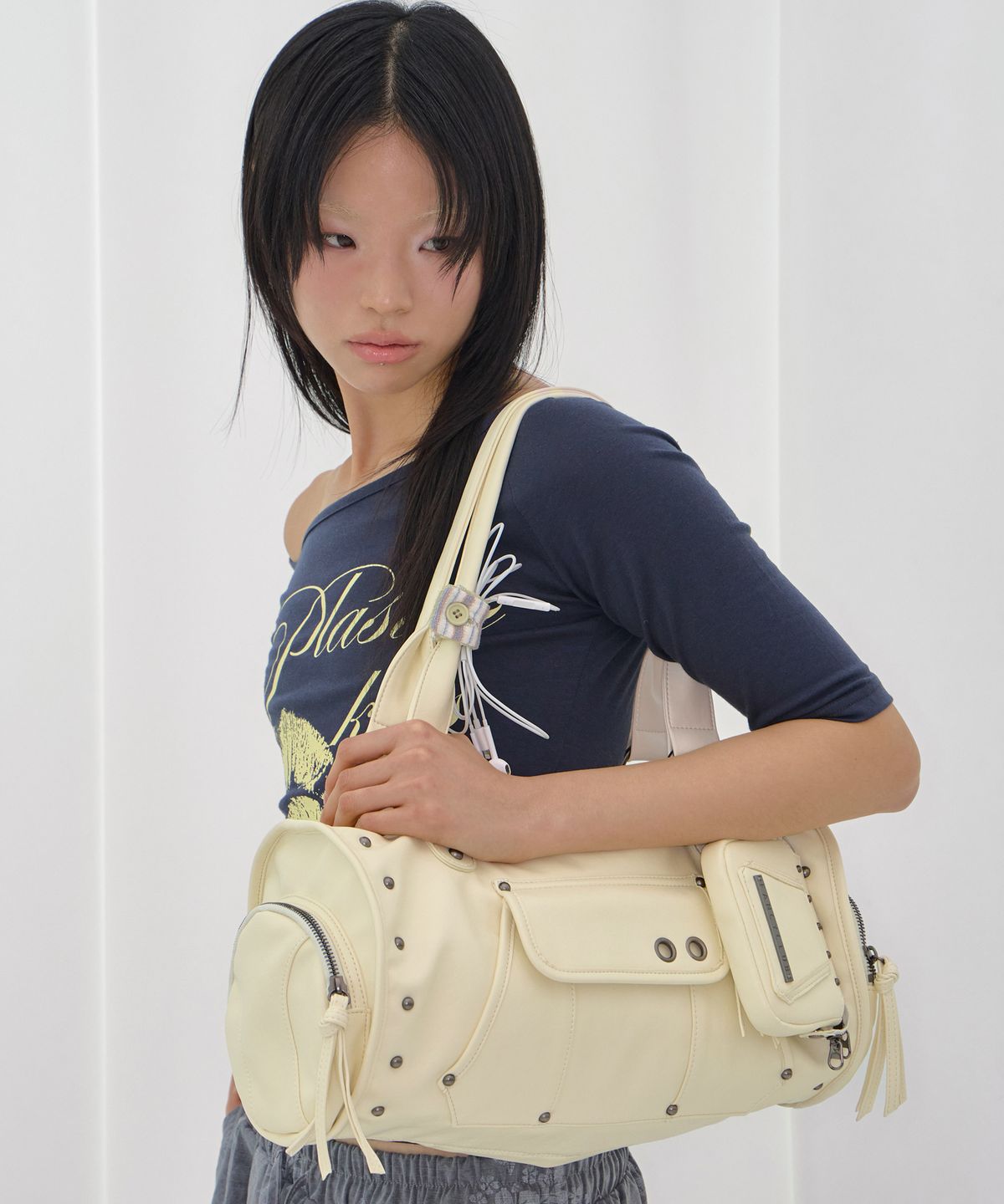 🇰🇷訂購｜FANCY CLUB 26SS｜Veil Studded Bag & Wallet 3色 