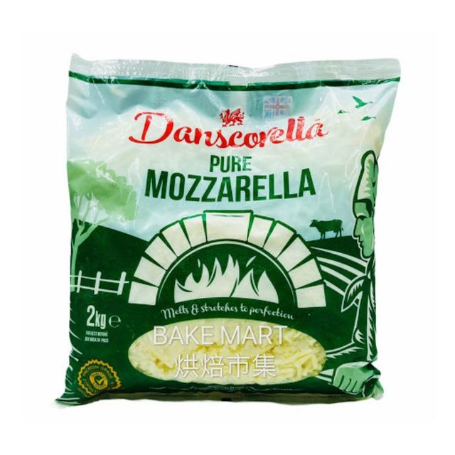 [原箱]英國Danscorella 馬蘇里拉碎芝士Shredded Mozzarella Cheese UK | Bake Mart 烘焙市集