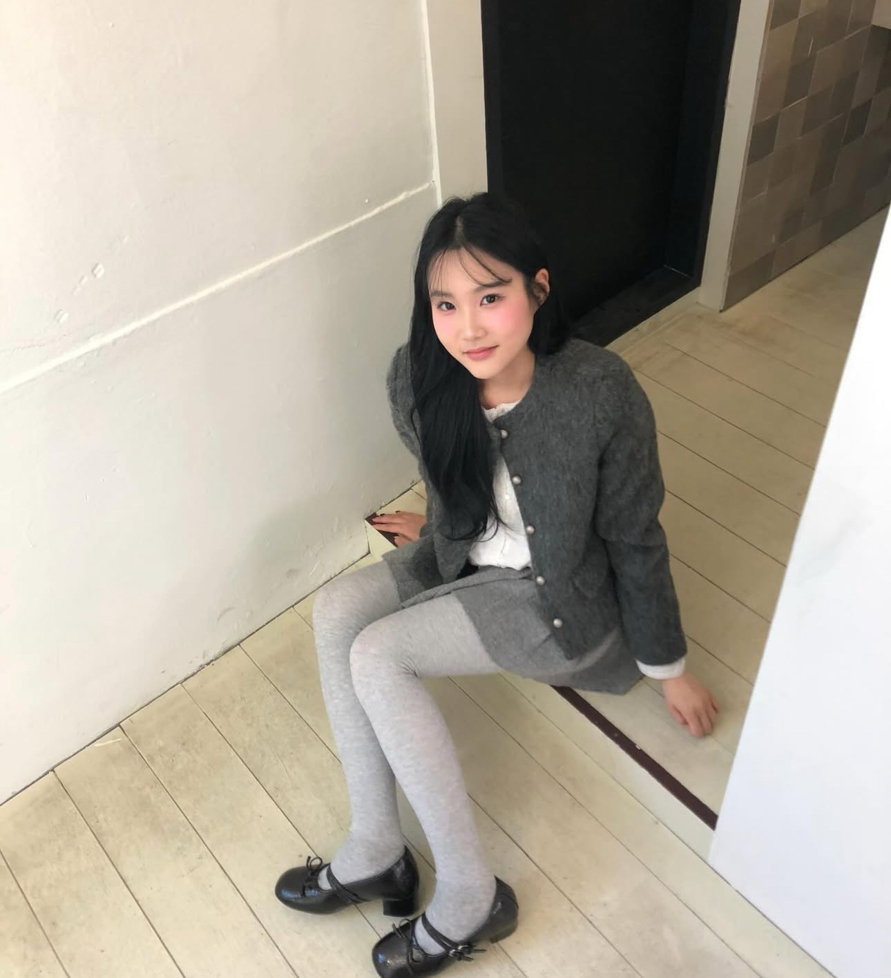  🇰🇷訂購｜Rockfish｜4cm - SQUARE TOE TWO STRAP MARYJANES