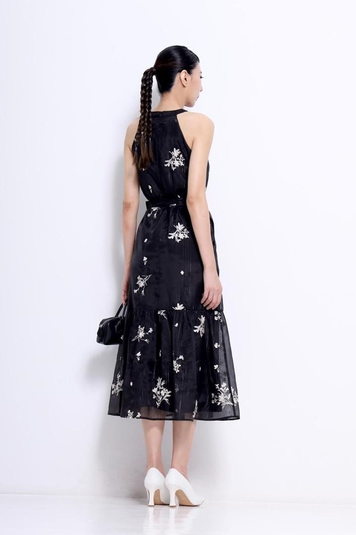 Cut in修身连身裙 2142