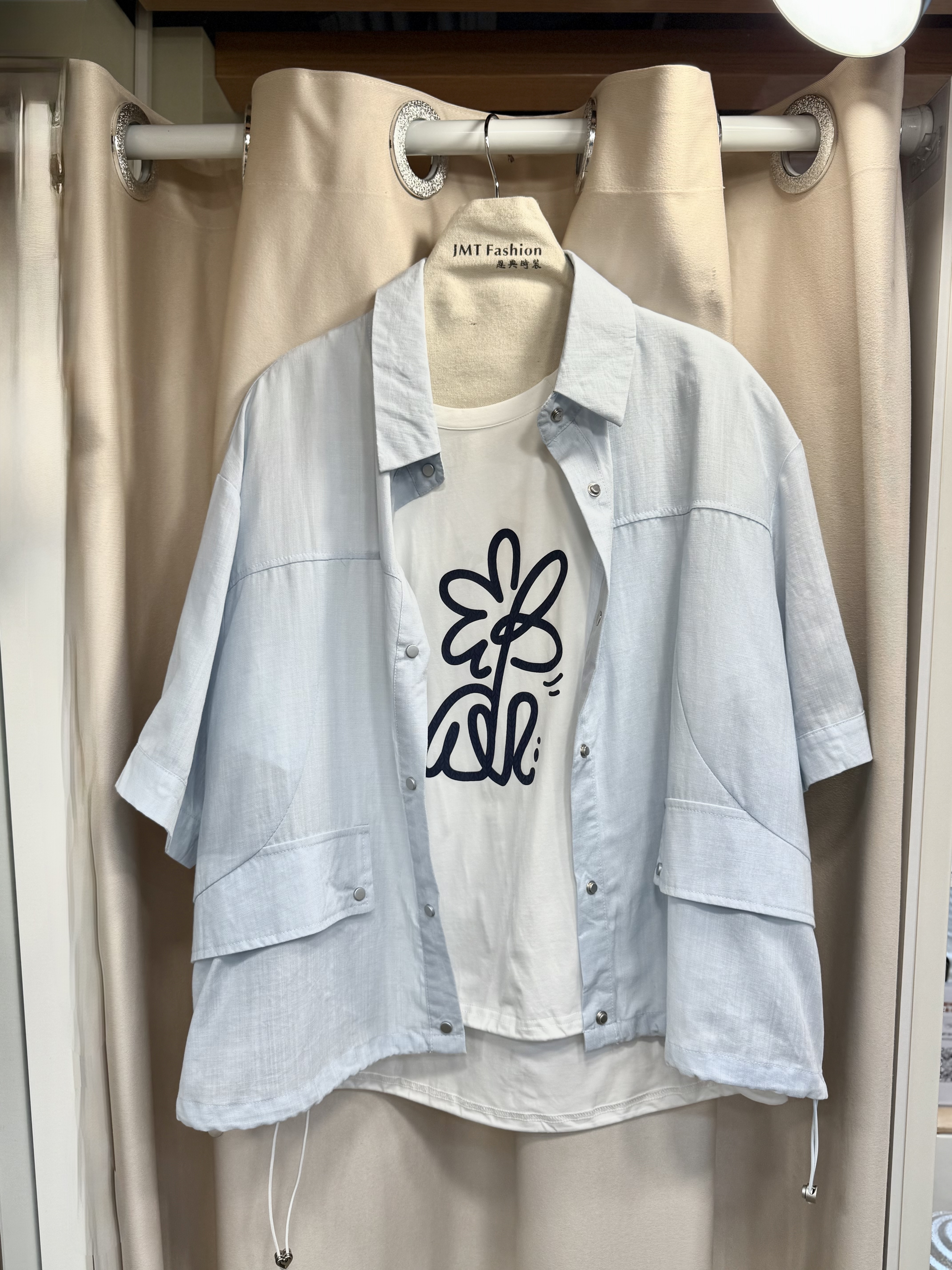 塗鴉花朵衫 M588 842757259