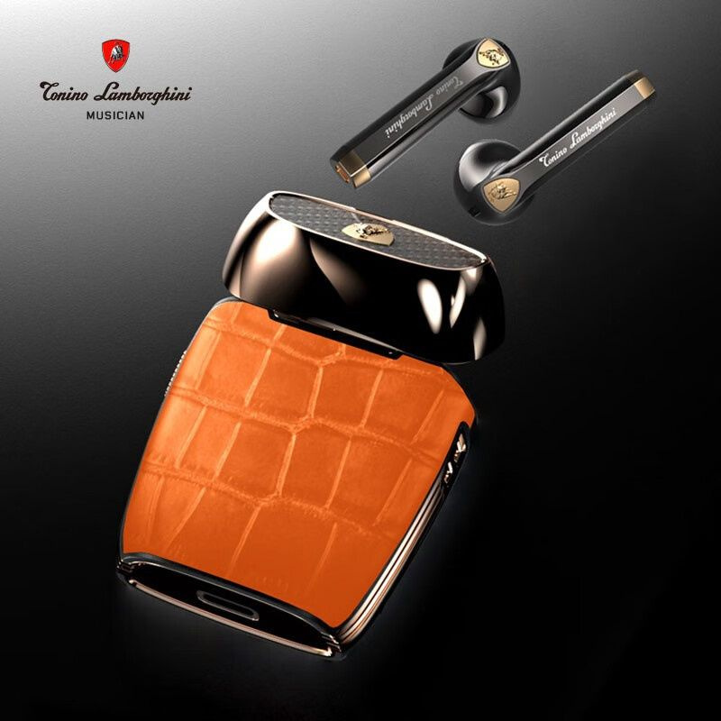 Tonino Lamborghini | 林寶堅尼 鱷魚紋皮紋理 TL69 真無線藍牙耳機