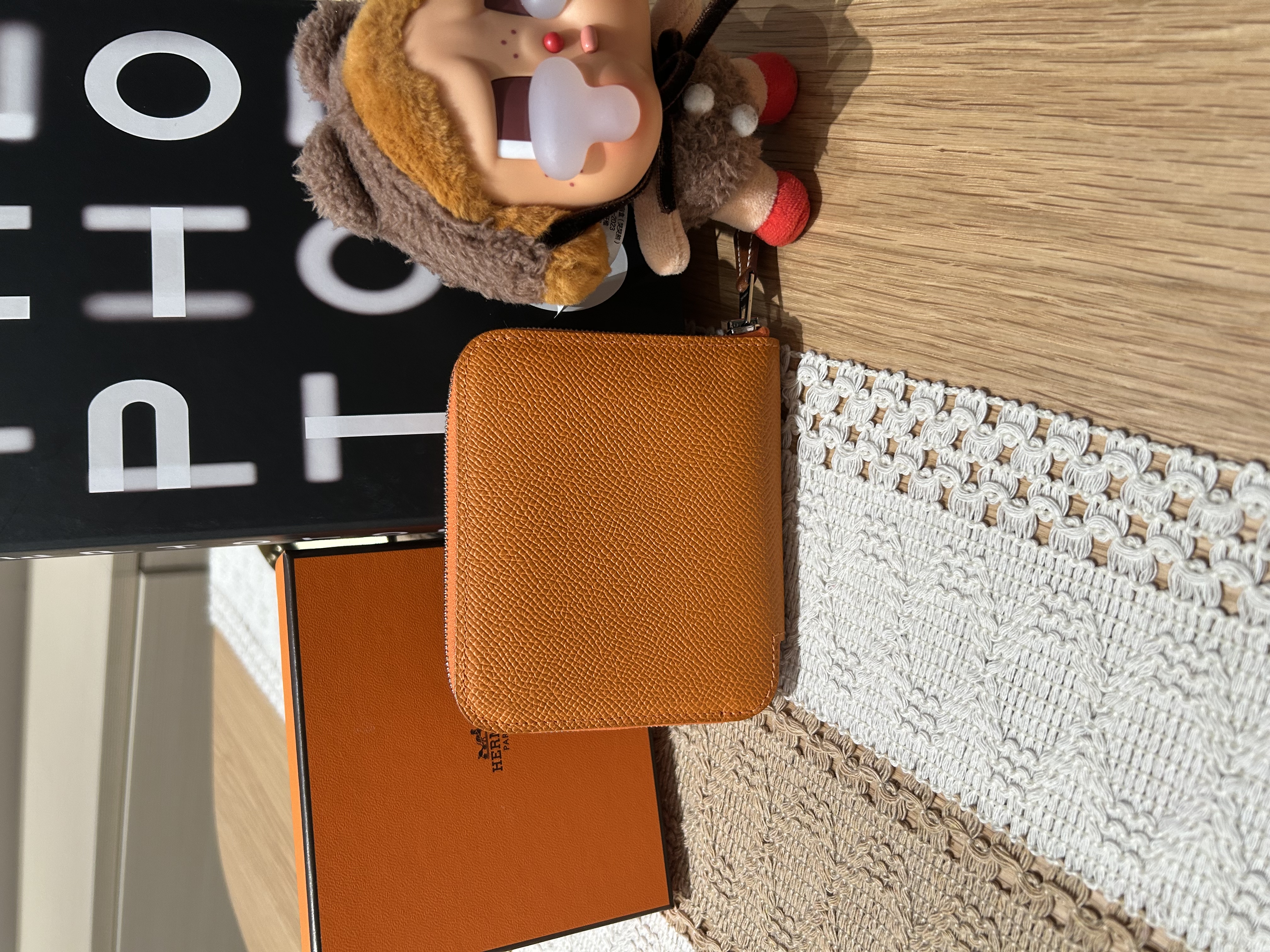 Hermes silk in compact ,stamp B 100%Authentic ,98%new✅盒 