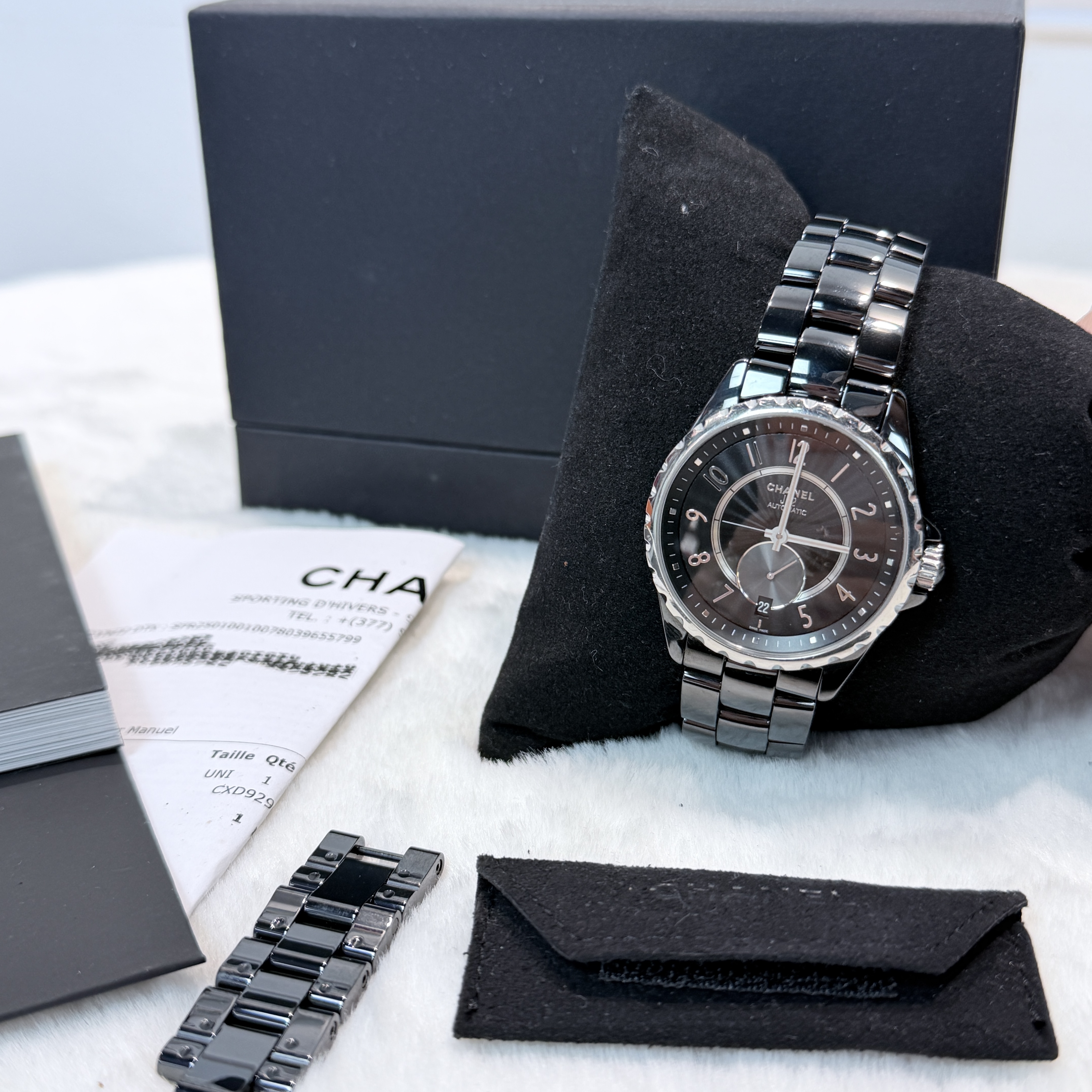 罕有夢寐以求陶瓷黑Chanel J12▪️