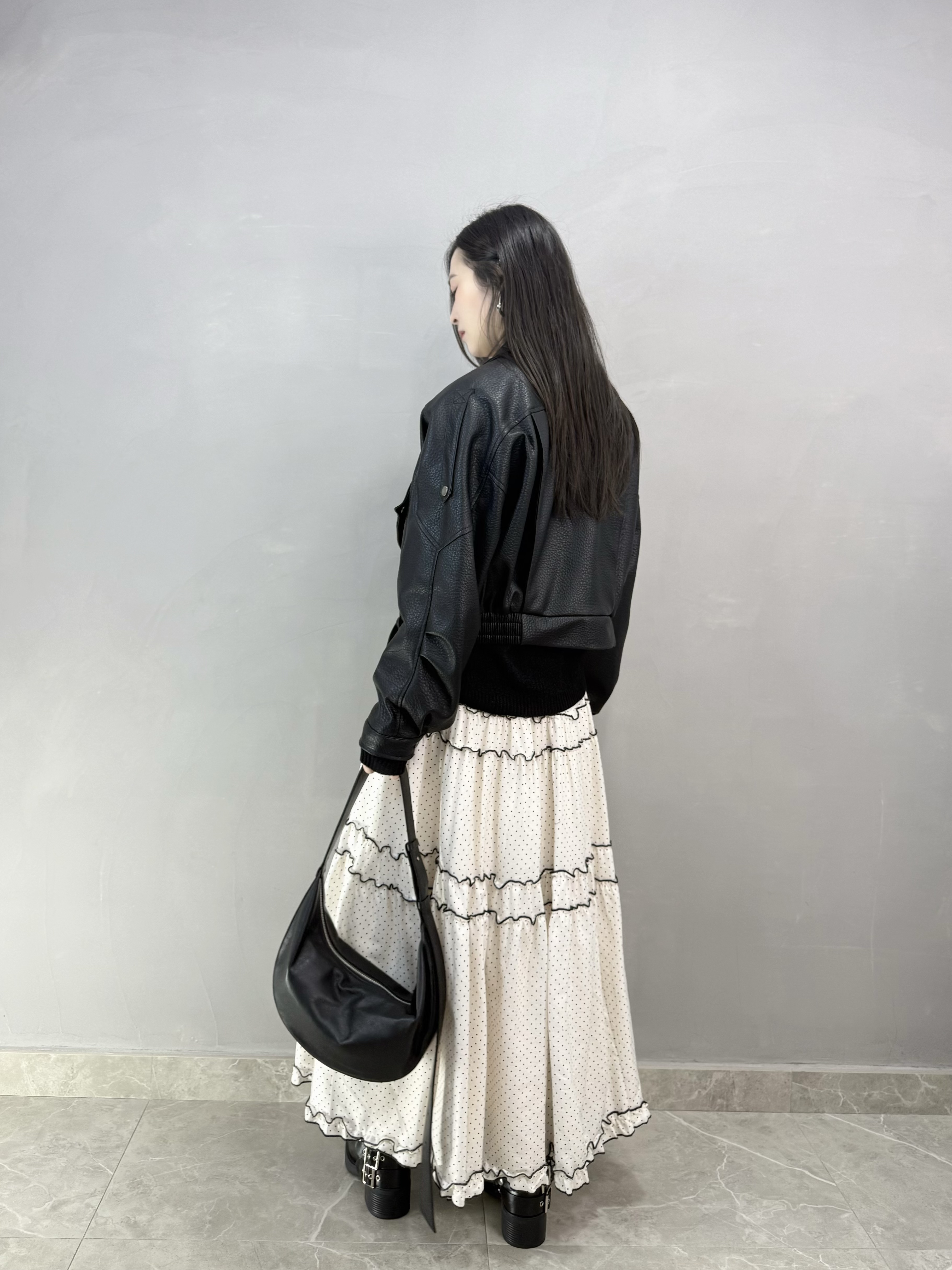 F84 點點Ruffle 裙