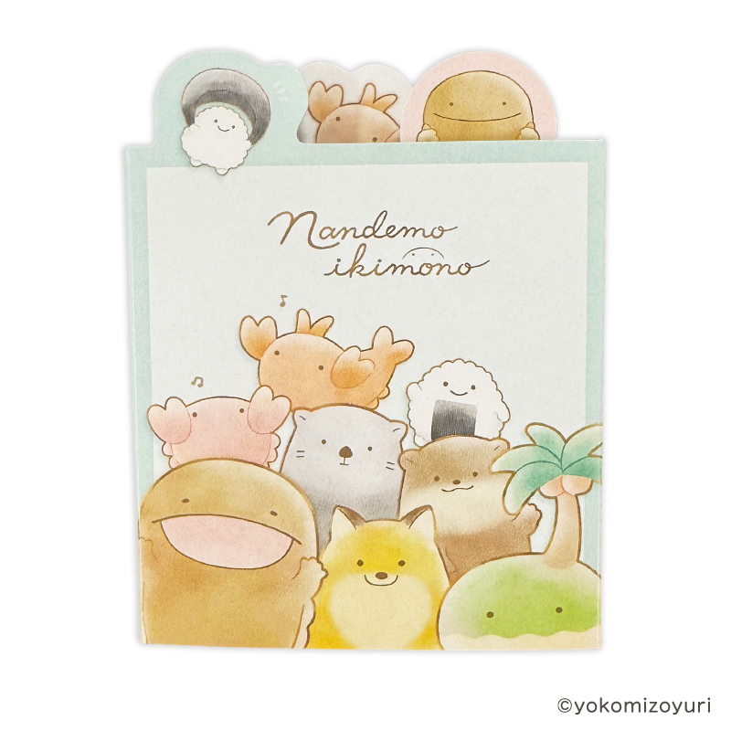 現貨｜Nandemo ikimono 朗萌綺盟 日本製 便條紙 (224327)