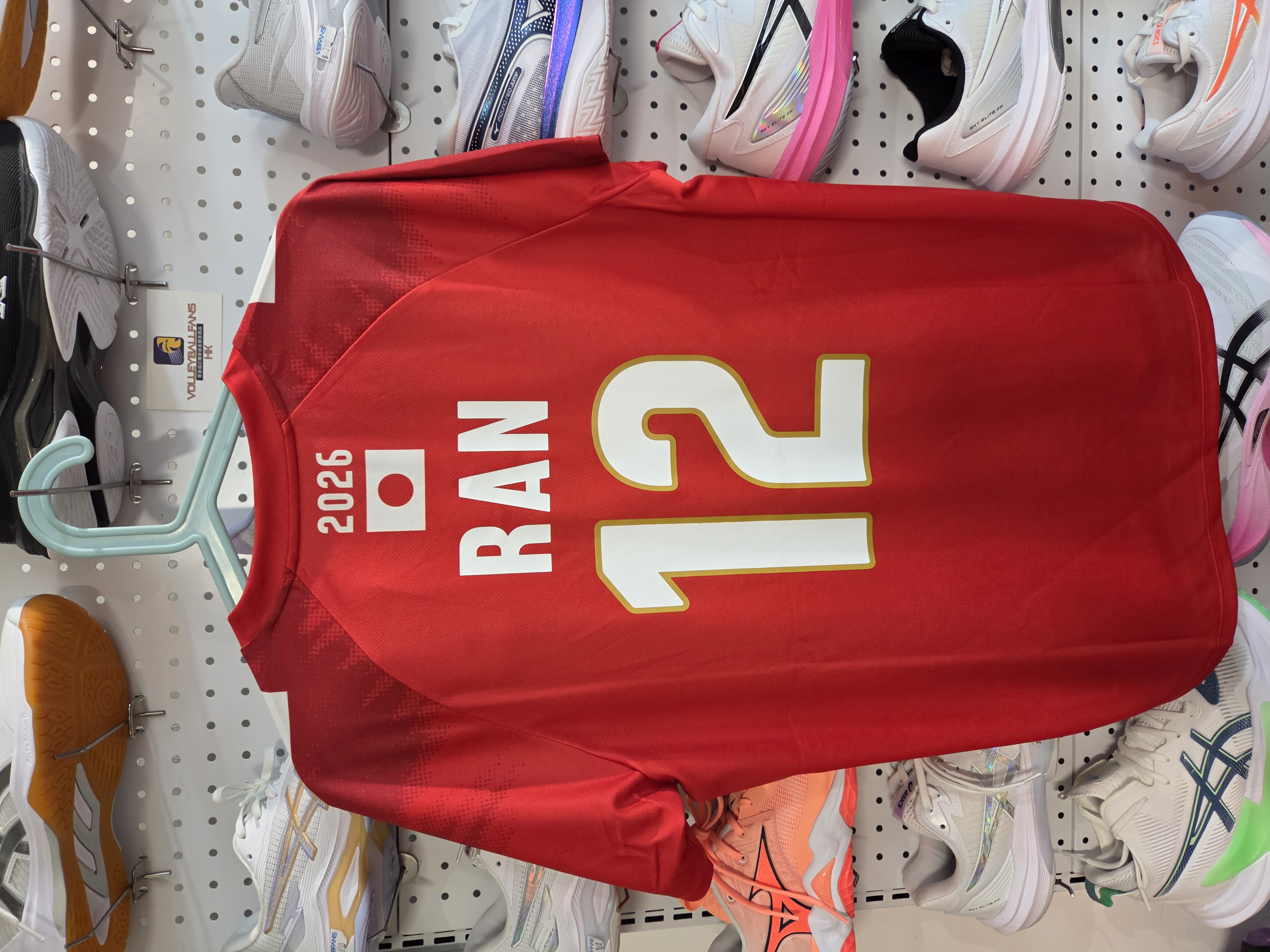 JVA Asics Japan Tee 2026 高橋藍 Ran - 日本男子國家隊復刻版球衣