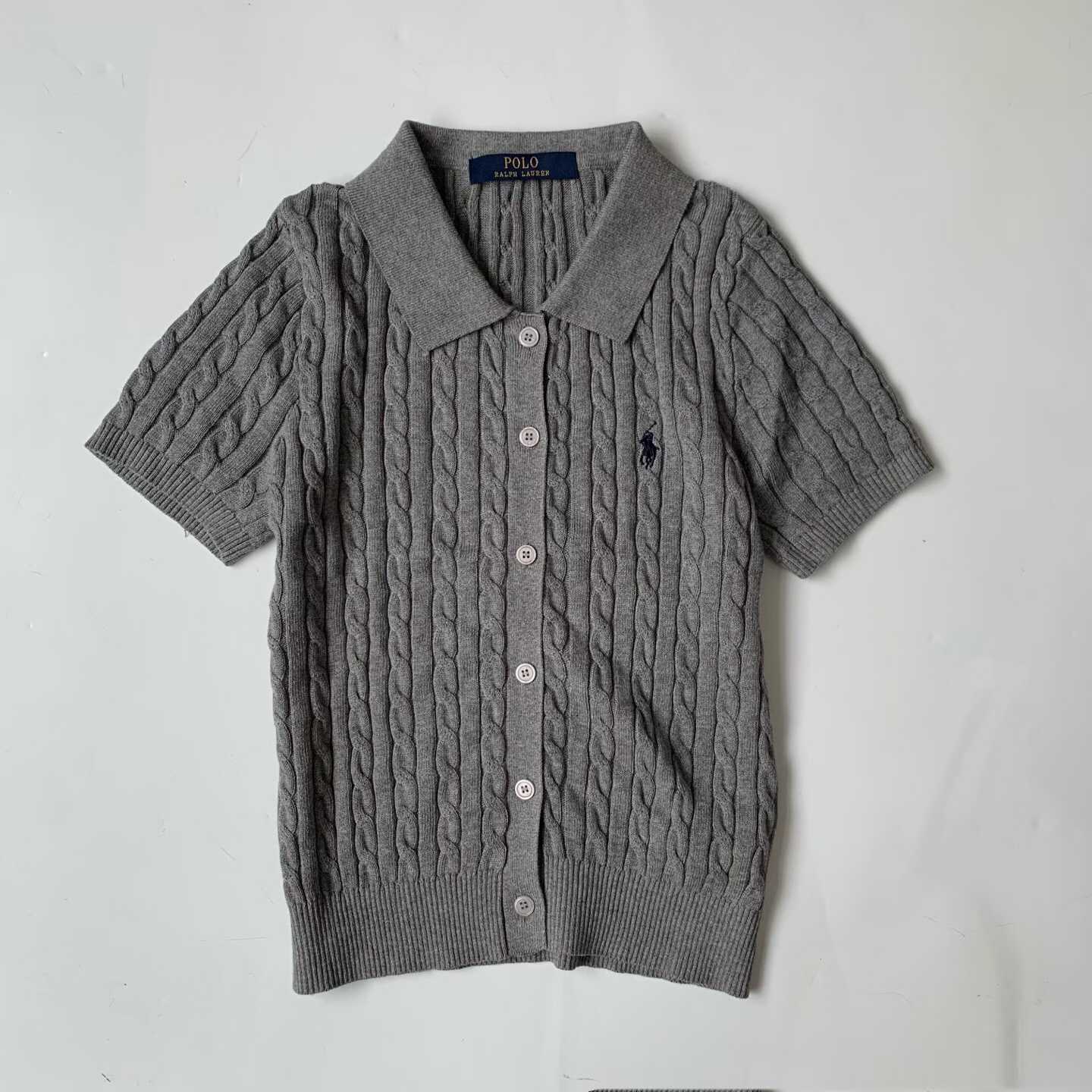 預訂 RL Polo 麻花針織鈕扣衫 [貨號26A1496]