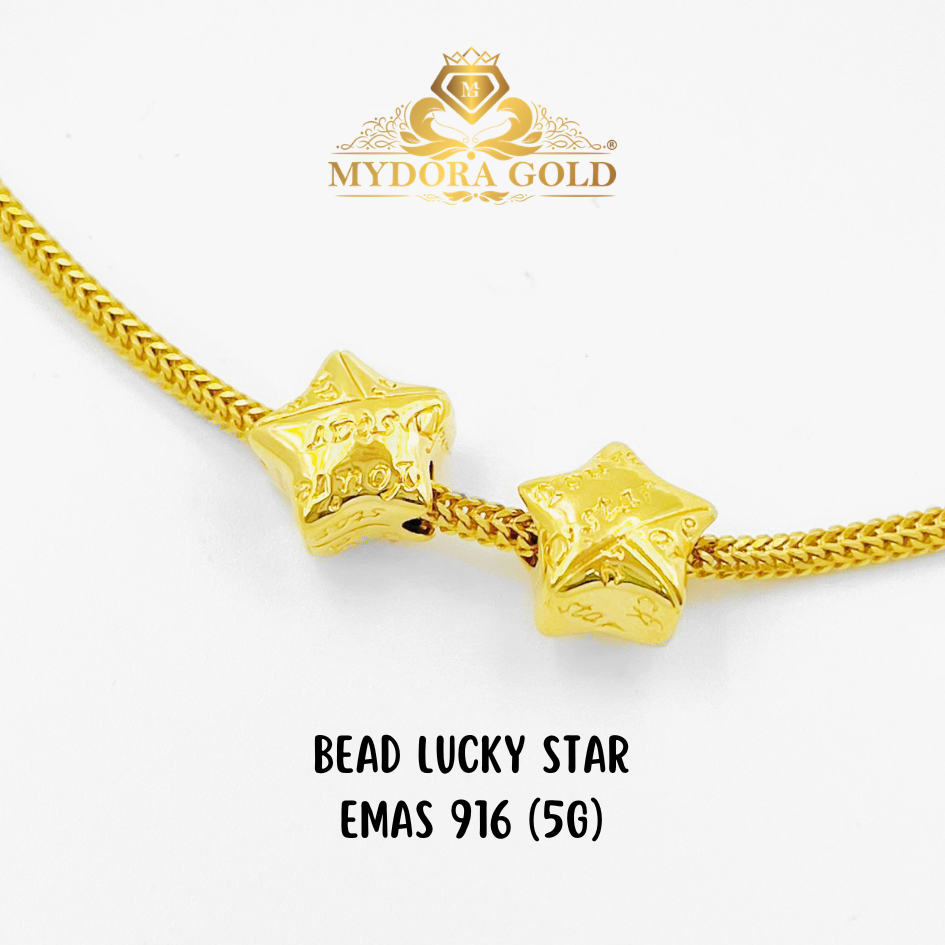 MYDORA Bead Lucky Star (5G) l EMAS 916/22K