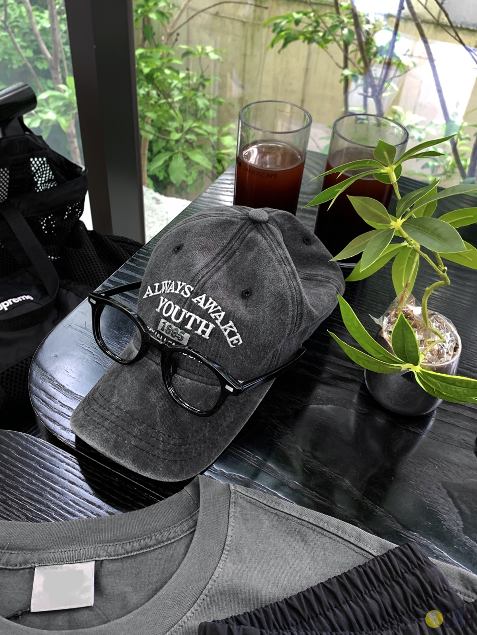 【100%保證韓國直送】韓系復古顏料洗水 1995 刺繡字母棒球帽 🧢 [7 color] RL114963