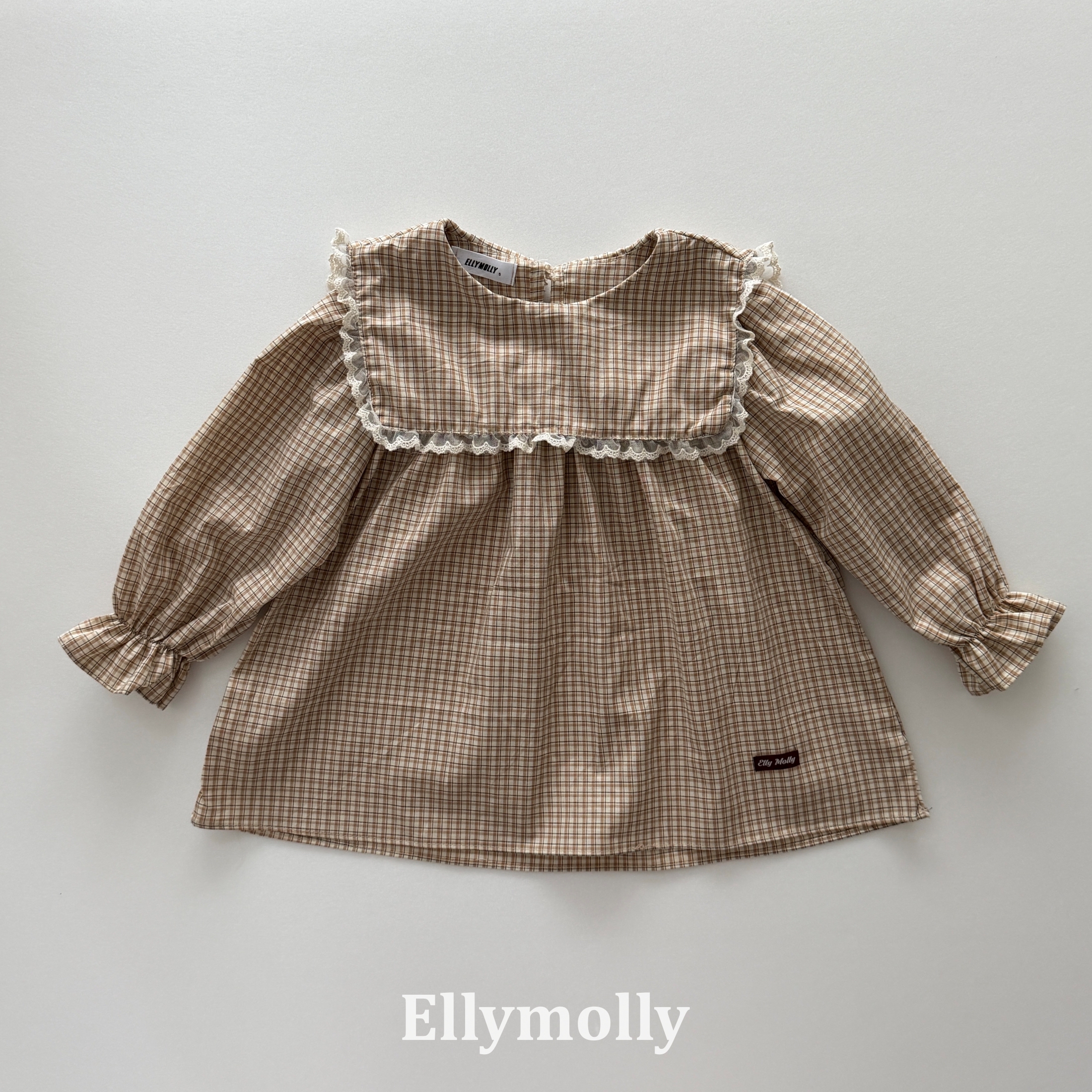 Ellymolly | Musk Check Blouse